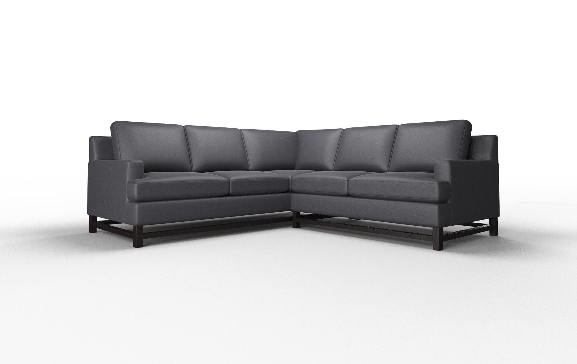 Houston Atlas_plz Navy Sectional espresso legs 1