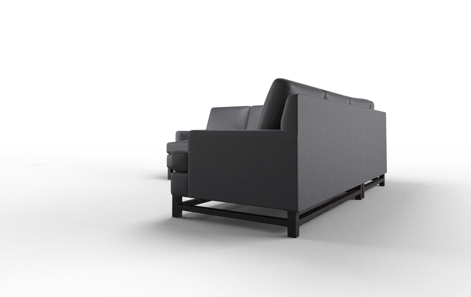 Houston Atlas_plz Navy Sectional espresso legs 4