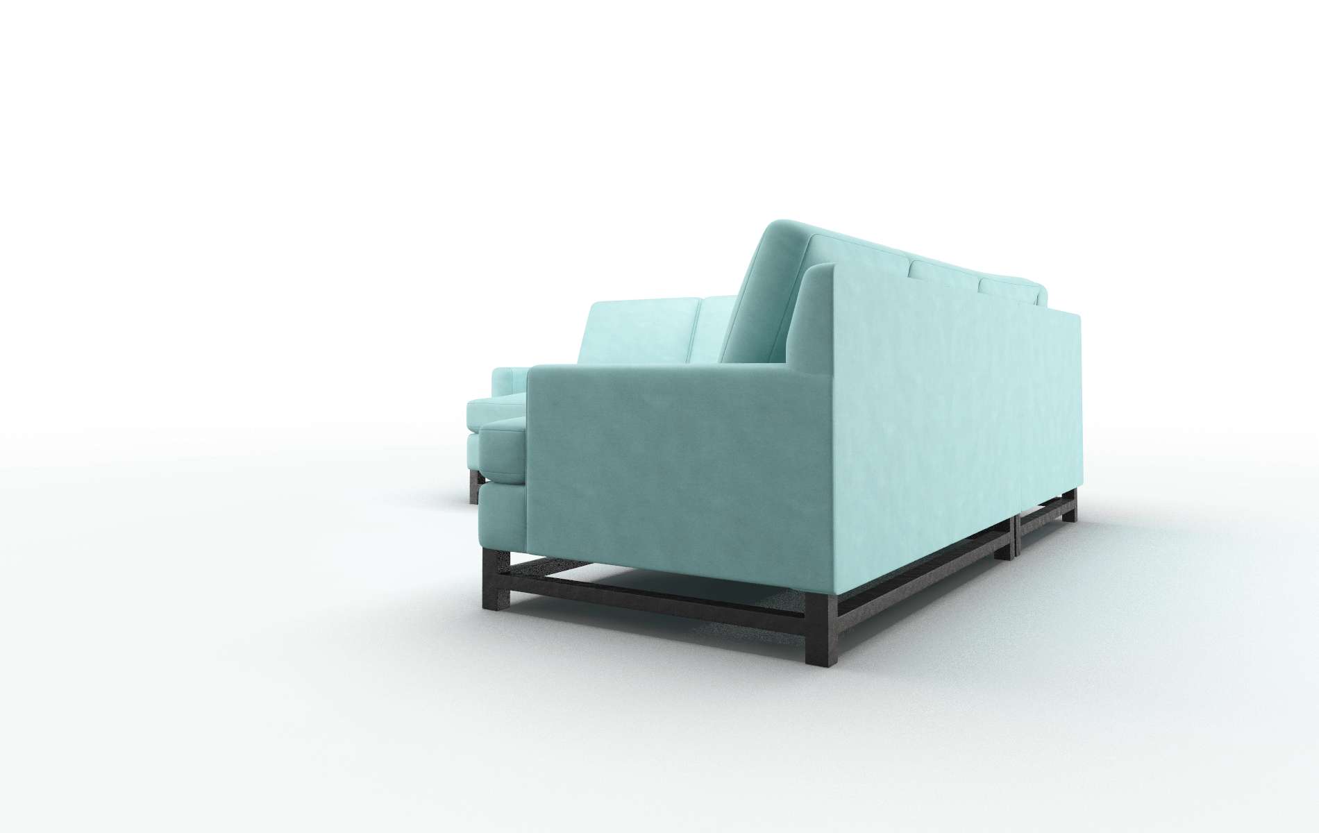 Houston Avalon_hp Aqua Sectional espresso legs 4