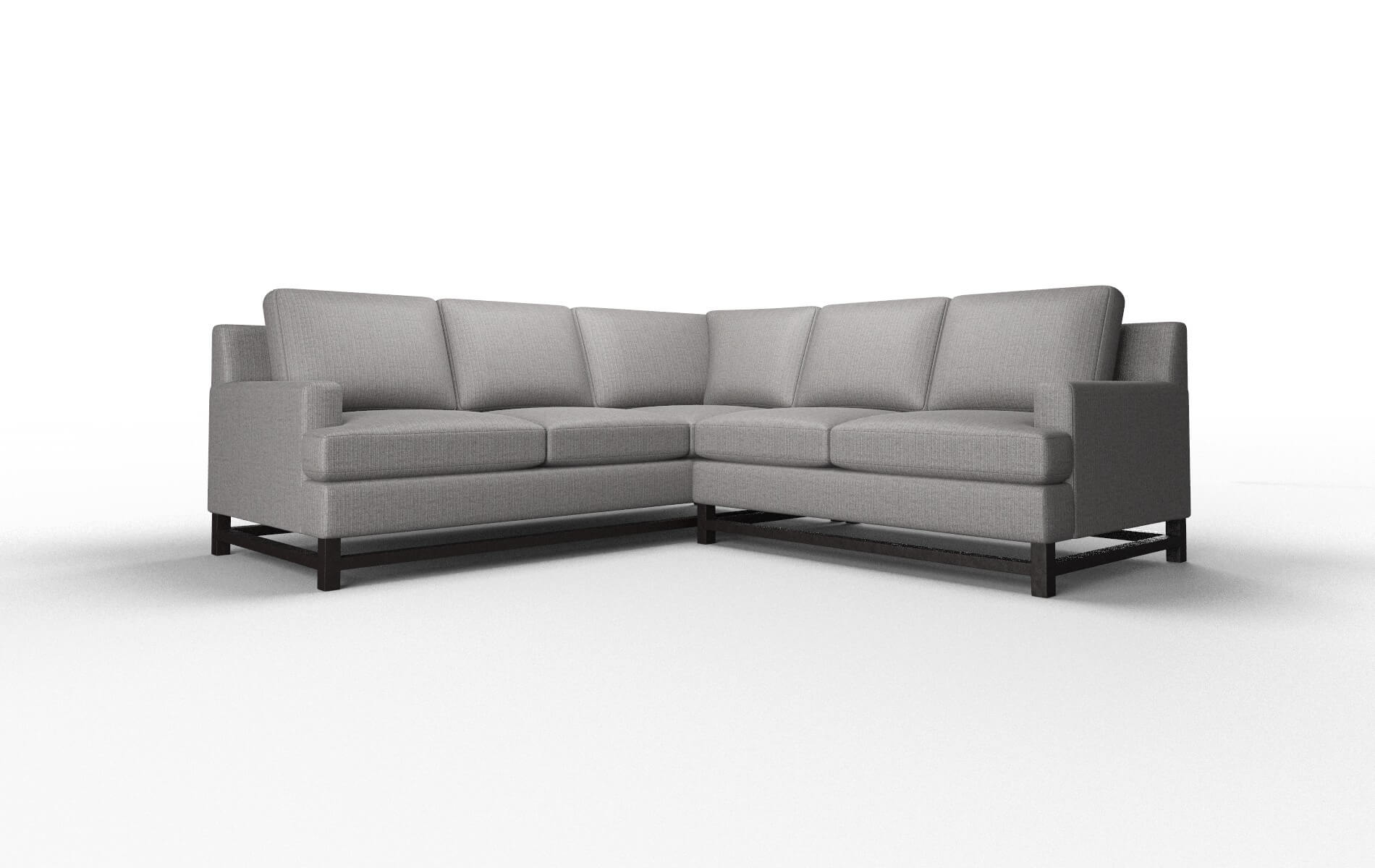 Houston Avenger Zinc Sectional espresso legs 1