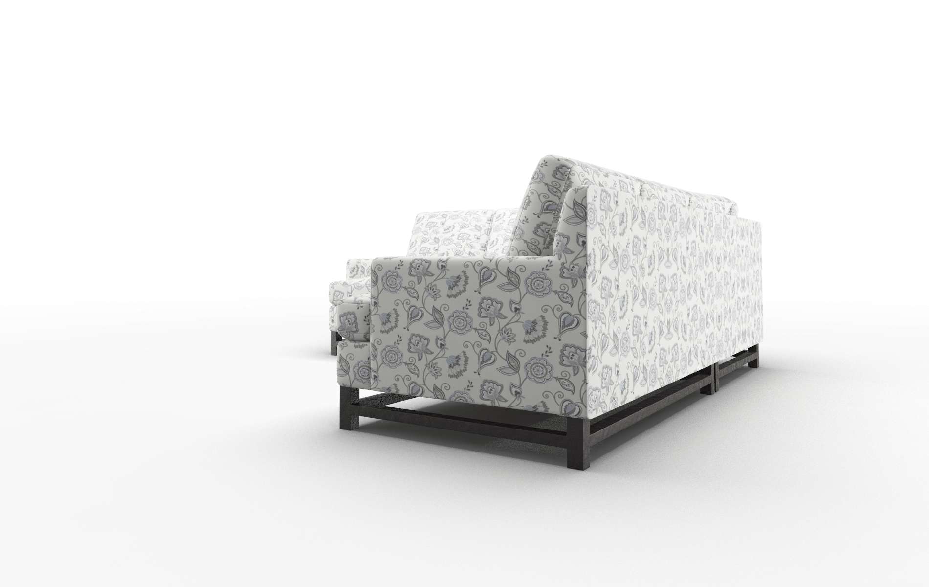 Houston Avignon Sky Sectional espresso legs 4