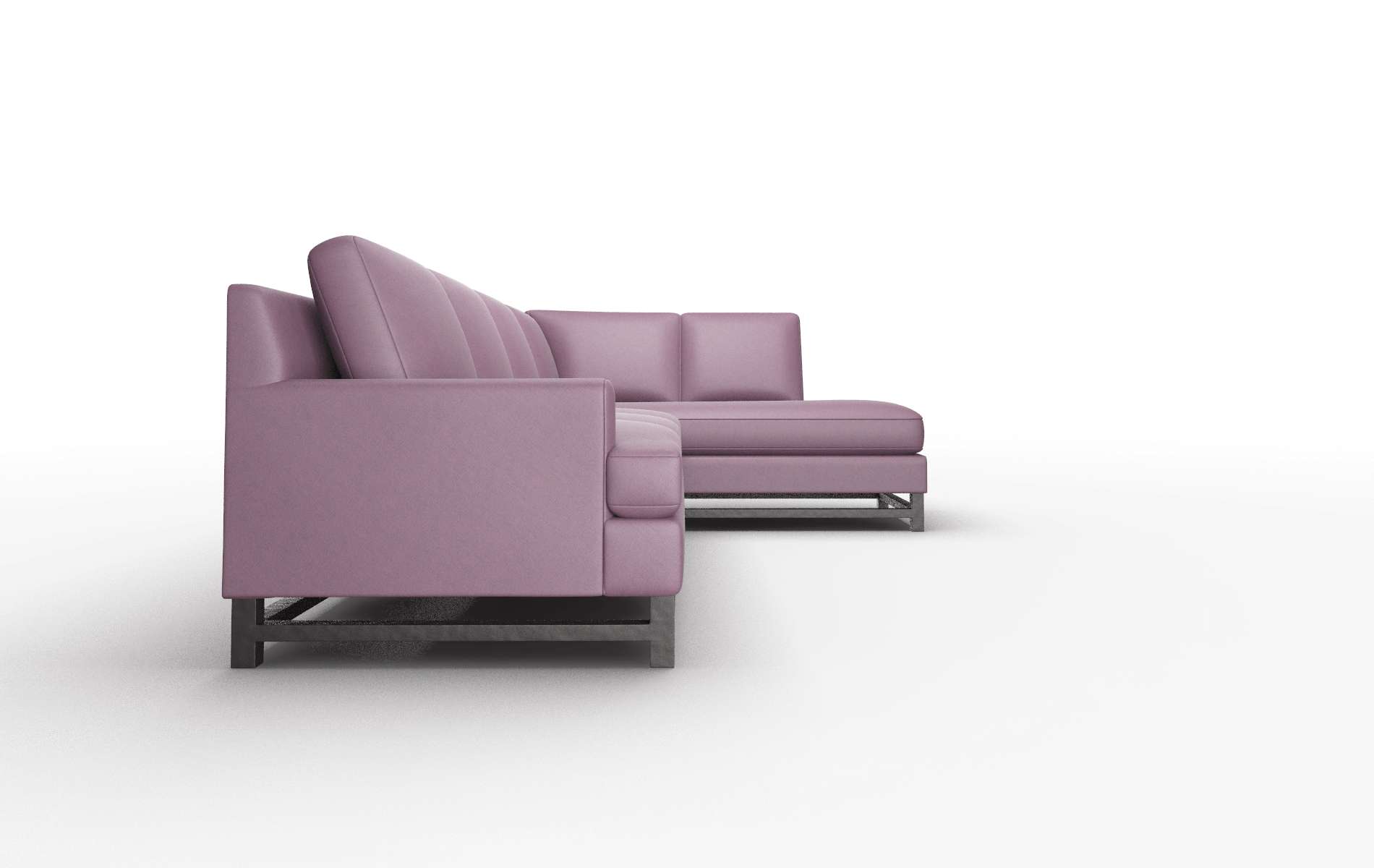 Houston Bella Aubergine Panel espresso legs 3