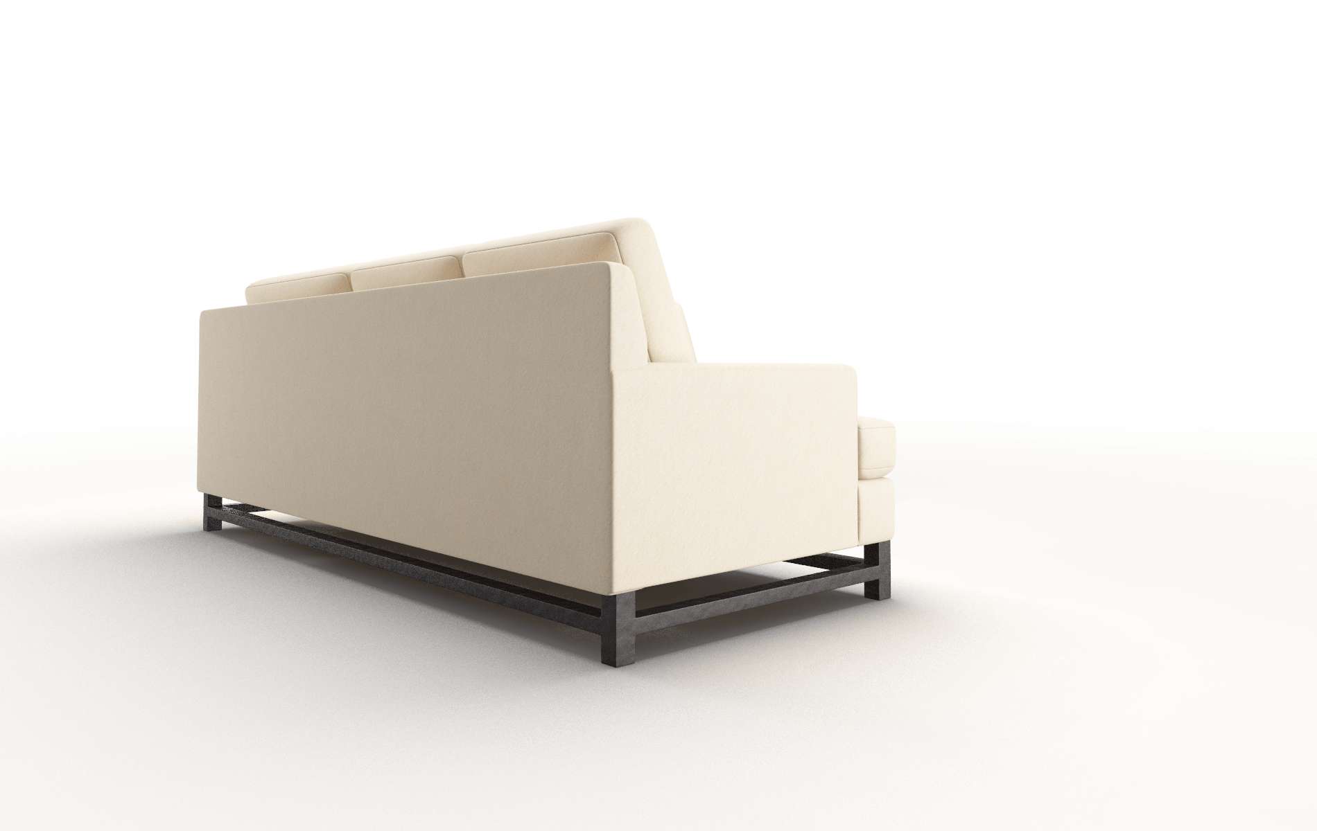 Houston Bella Buckwheat Sectional espresso legs 3