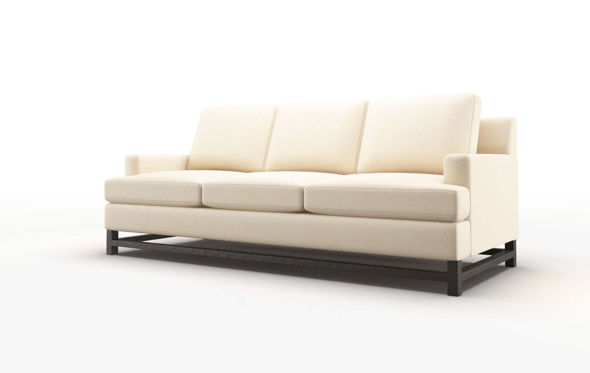 Houston Bella Buckwheat Sofa espresso legs 4