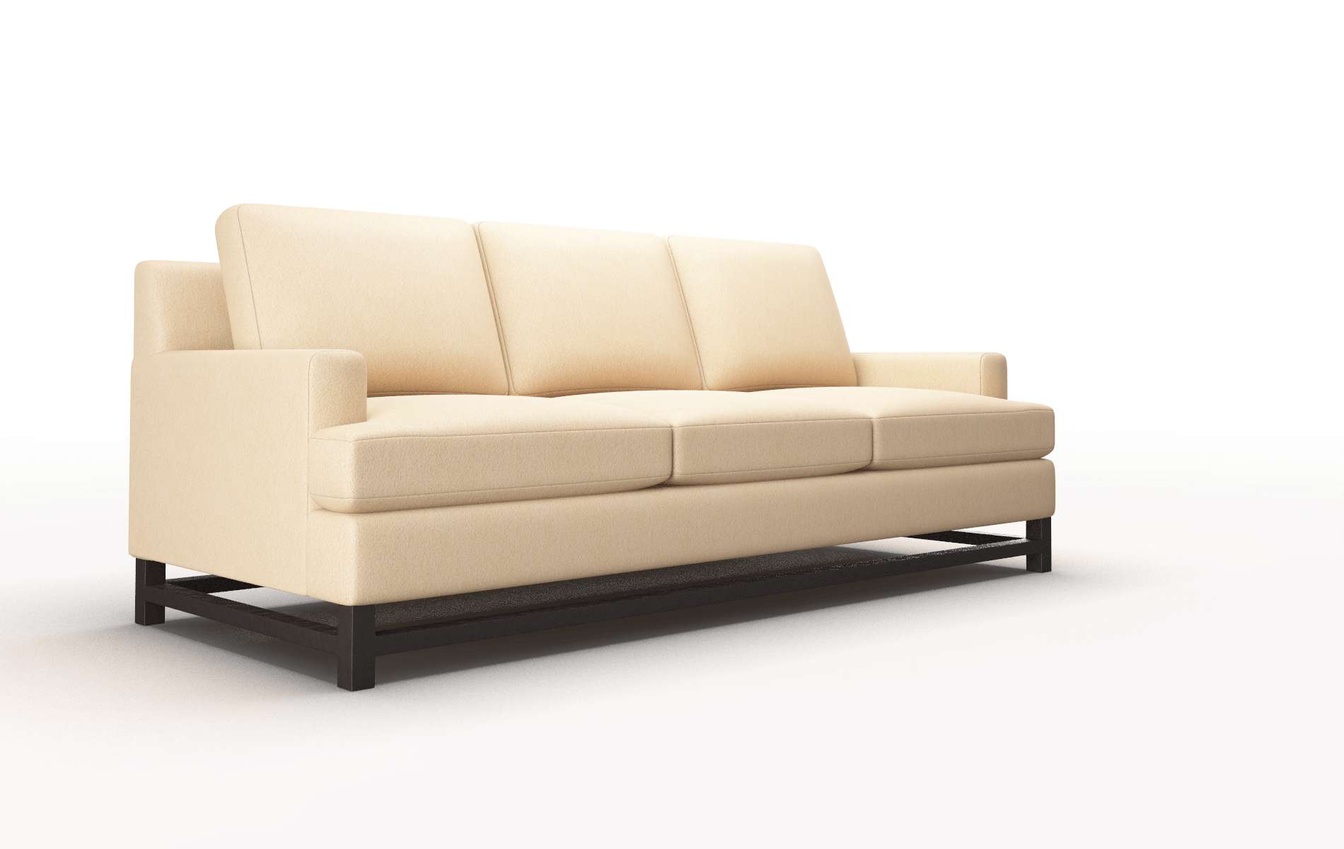Houston Bella Coffee Sofa espresso legs 2