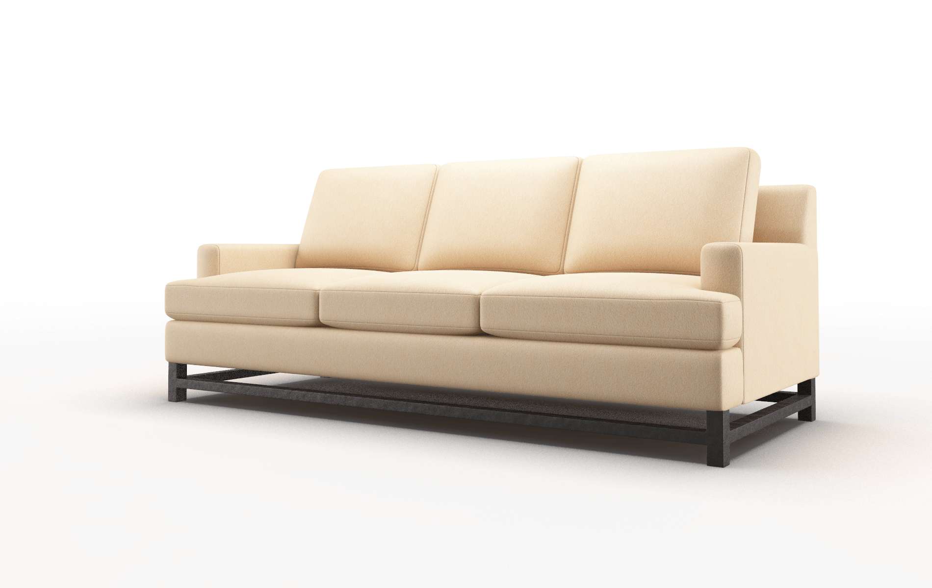 Houston Bella Coffee Sofa espresso legs 4