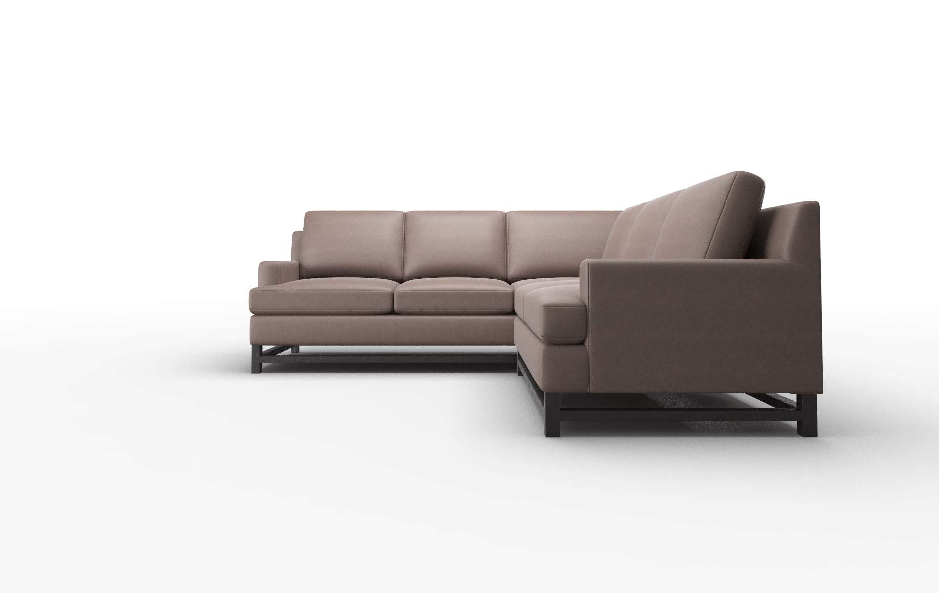 Houston Bella Espresso Sectional espresso legs 5