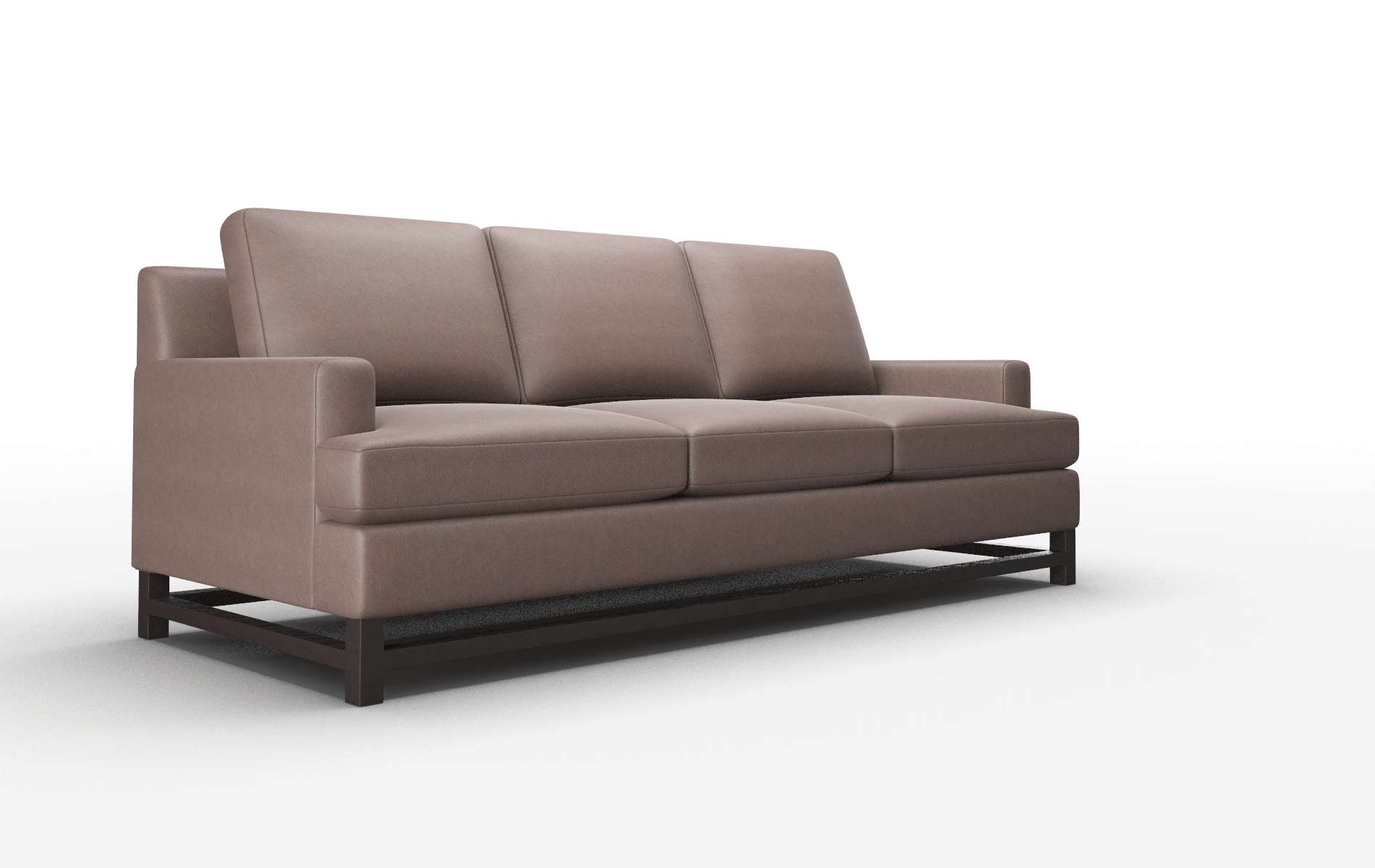 Houston Bella Espresso Sofa espresso legs 2