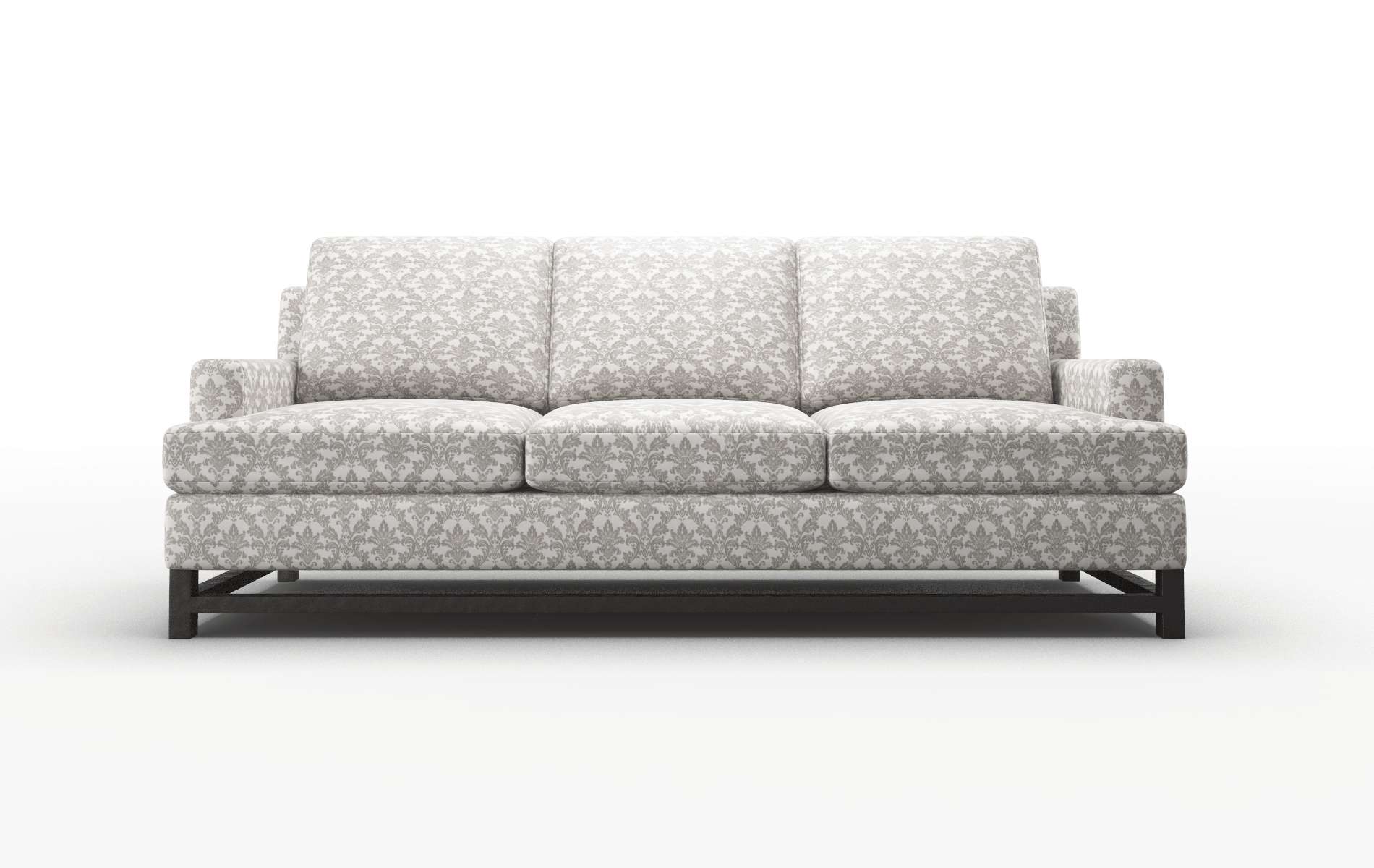 Houston Bergamo dove Sofa Espresso Legs  1
