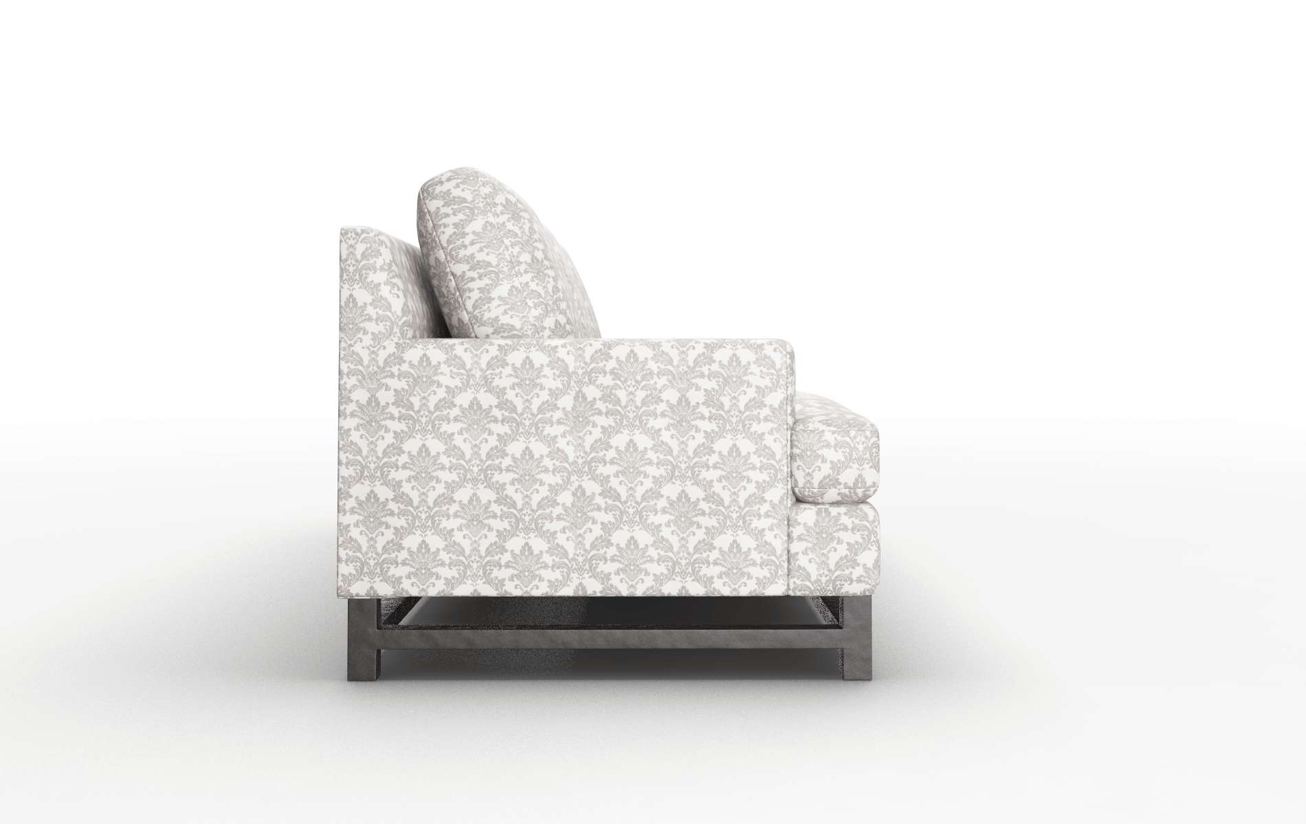 Houston Bergamo Dove Sofa espresso legs 3