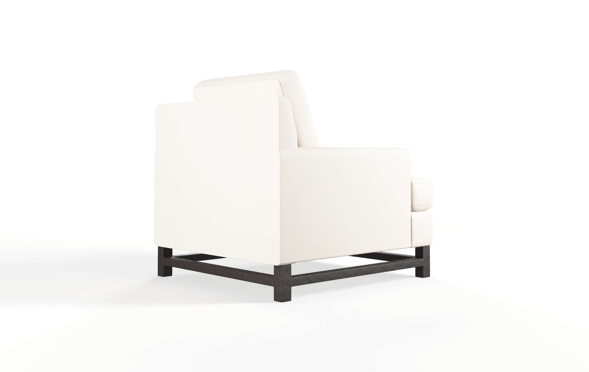 Houston Blanche Milky Chair espresso legs 5
