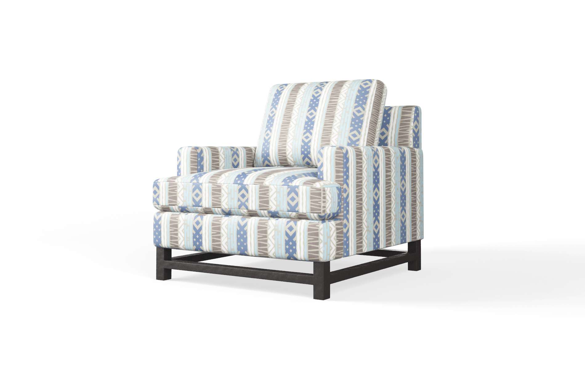 Houston Bodhi Indigo Chair espresso legs 4
