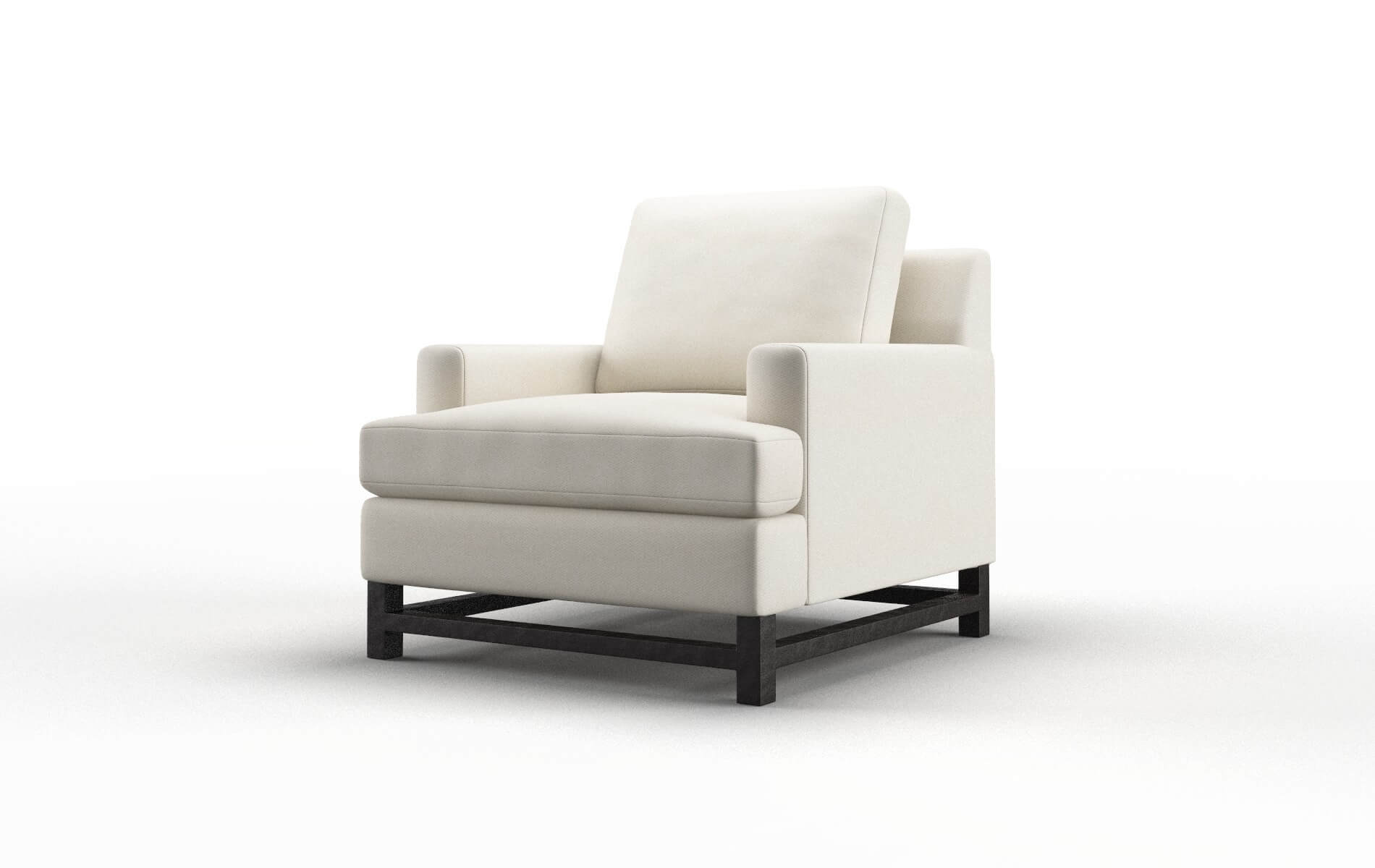 Houston Bungalow Ivory Chair espresso legs 4