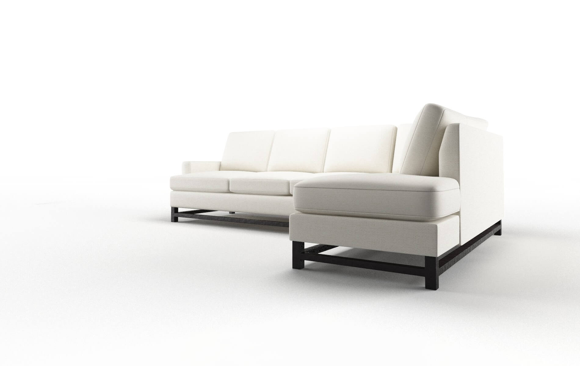 Houston Catalina Ivory Panel espresso legs 4