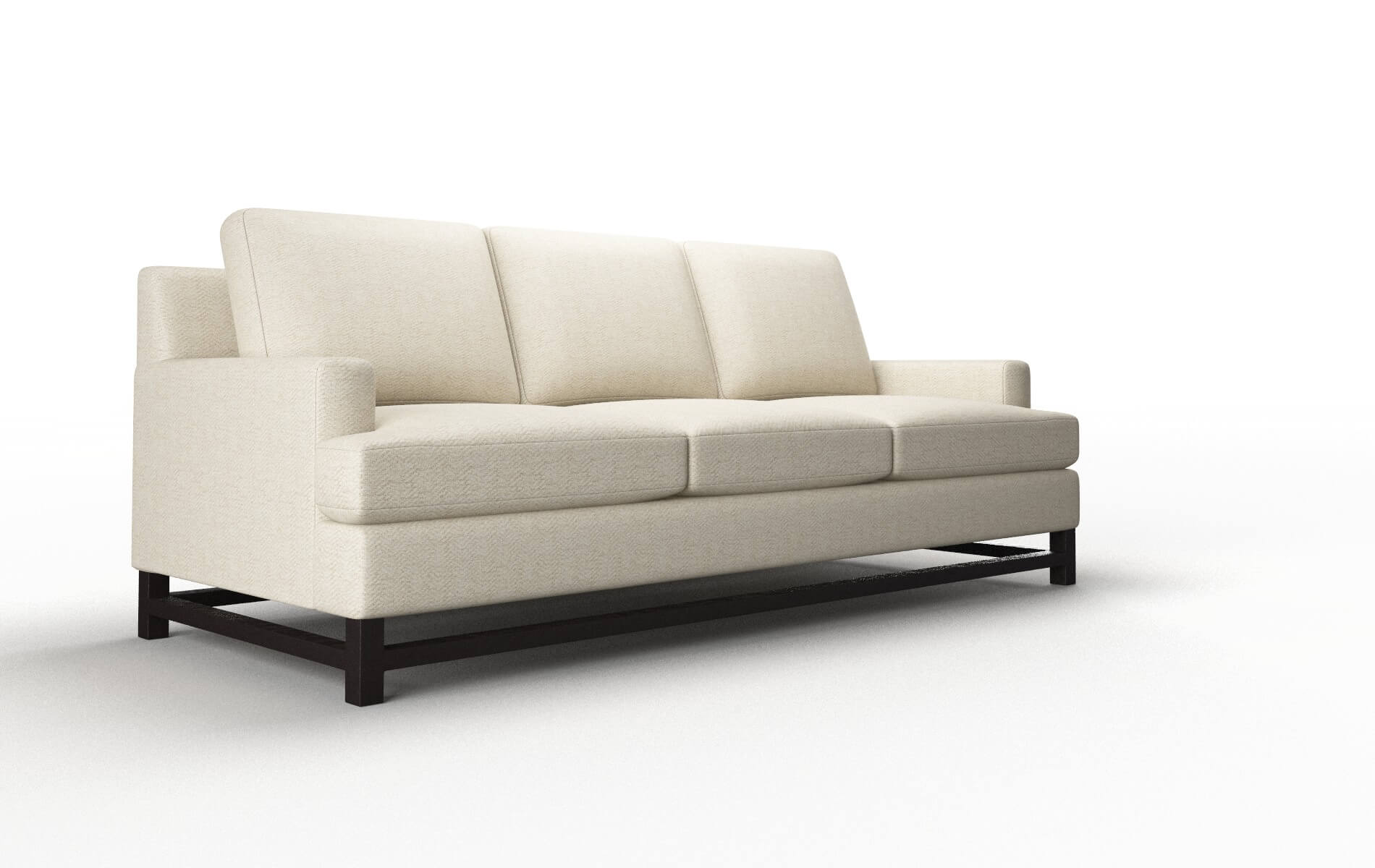 Houston Catalina Wheat Sofa espresso legs 2