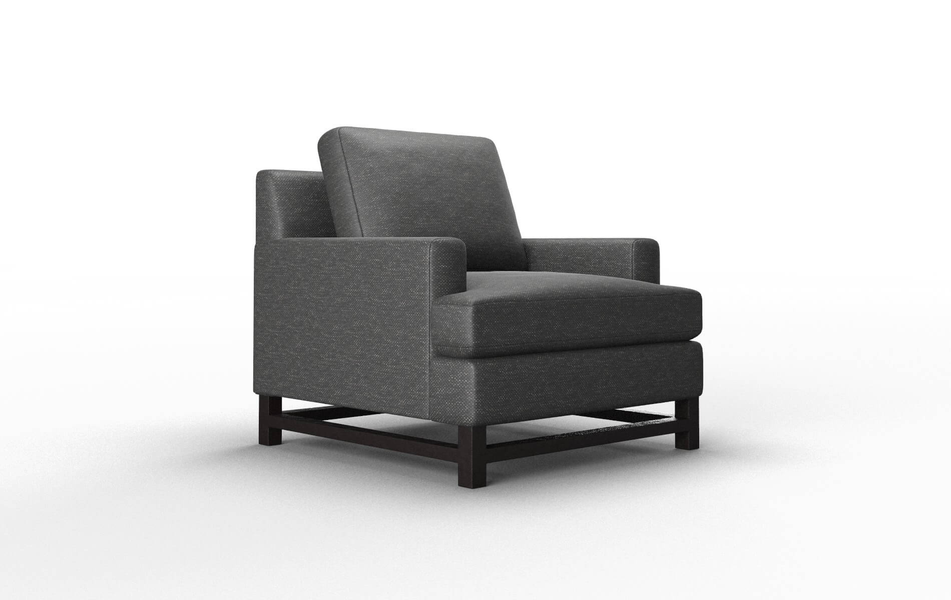 Houston Chance Denim Chair espresso legs 2