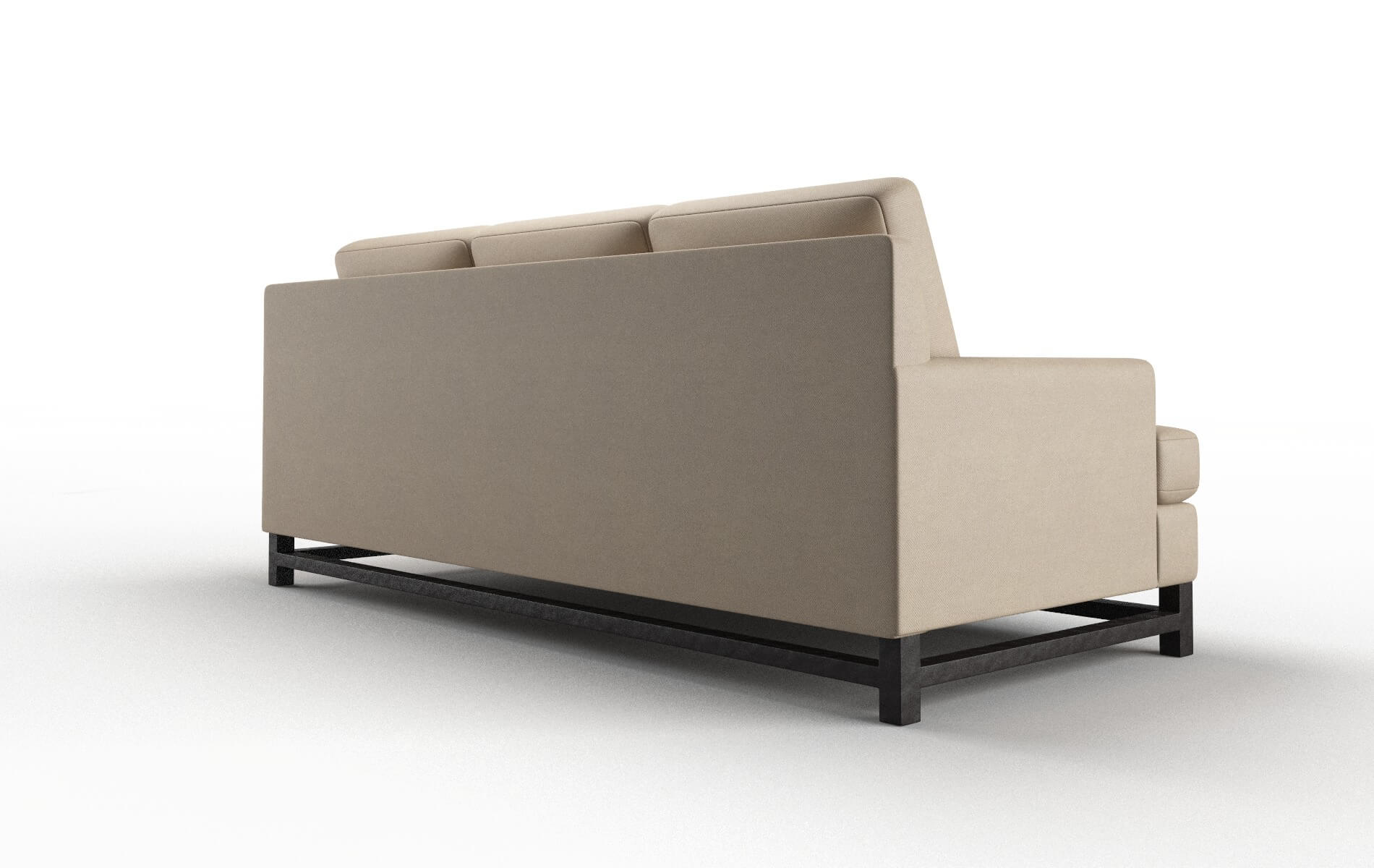 Houston Chance Platinum Sofa espresso legs 5