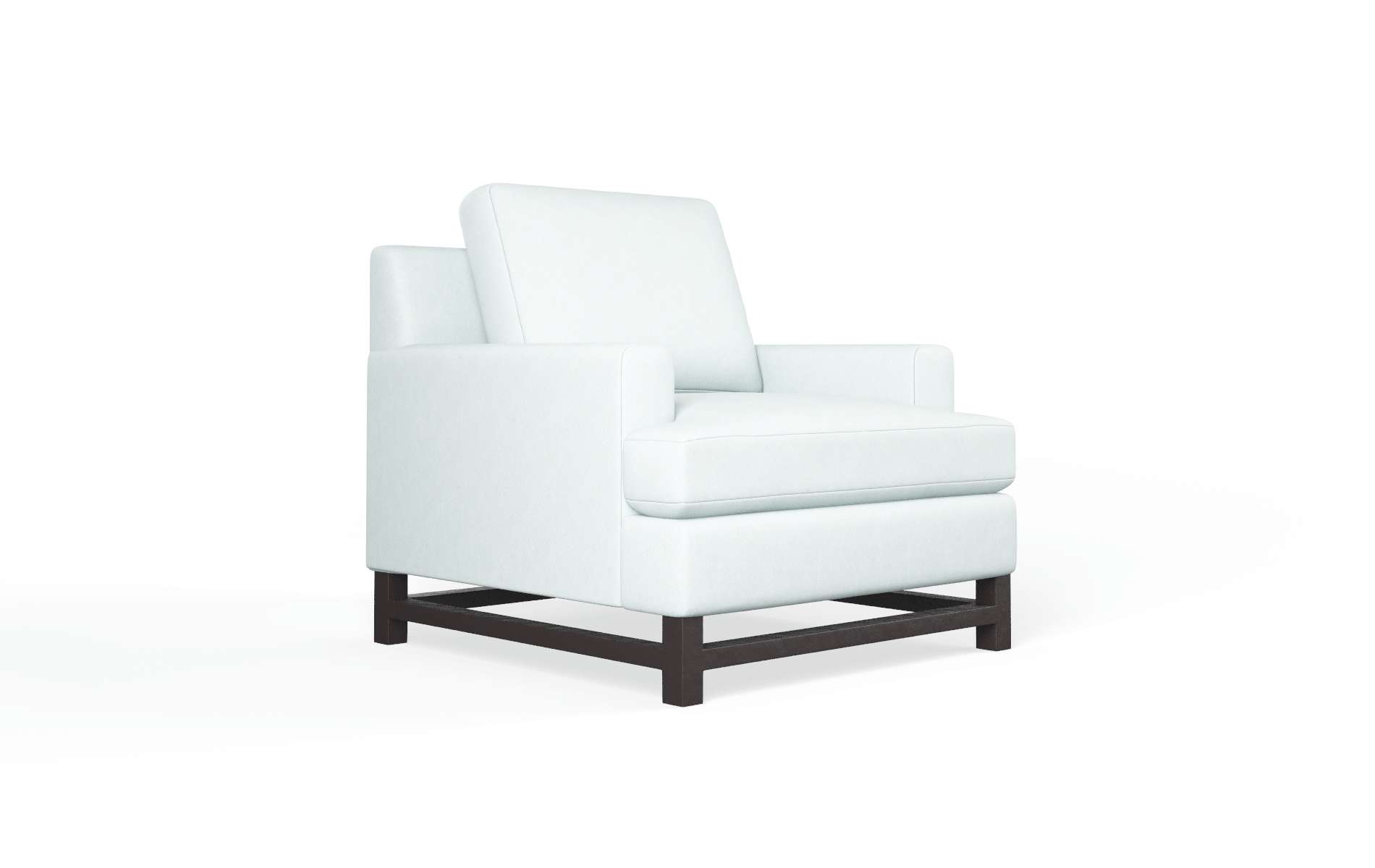 Houston Clyde Cornflower Chair espresso legs 2