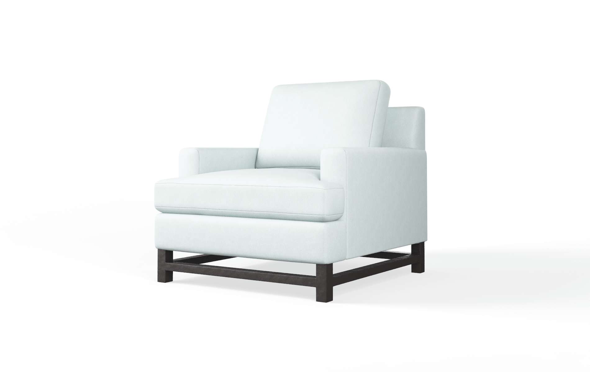 Houston Clyde Cornflower Chair espresso legs 4