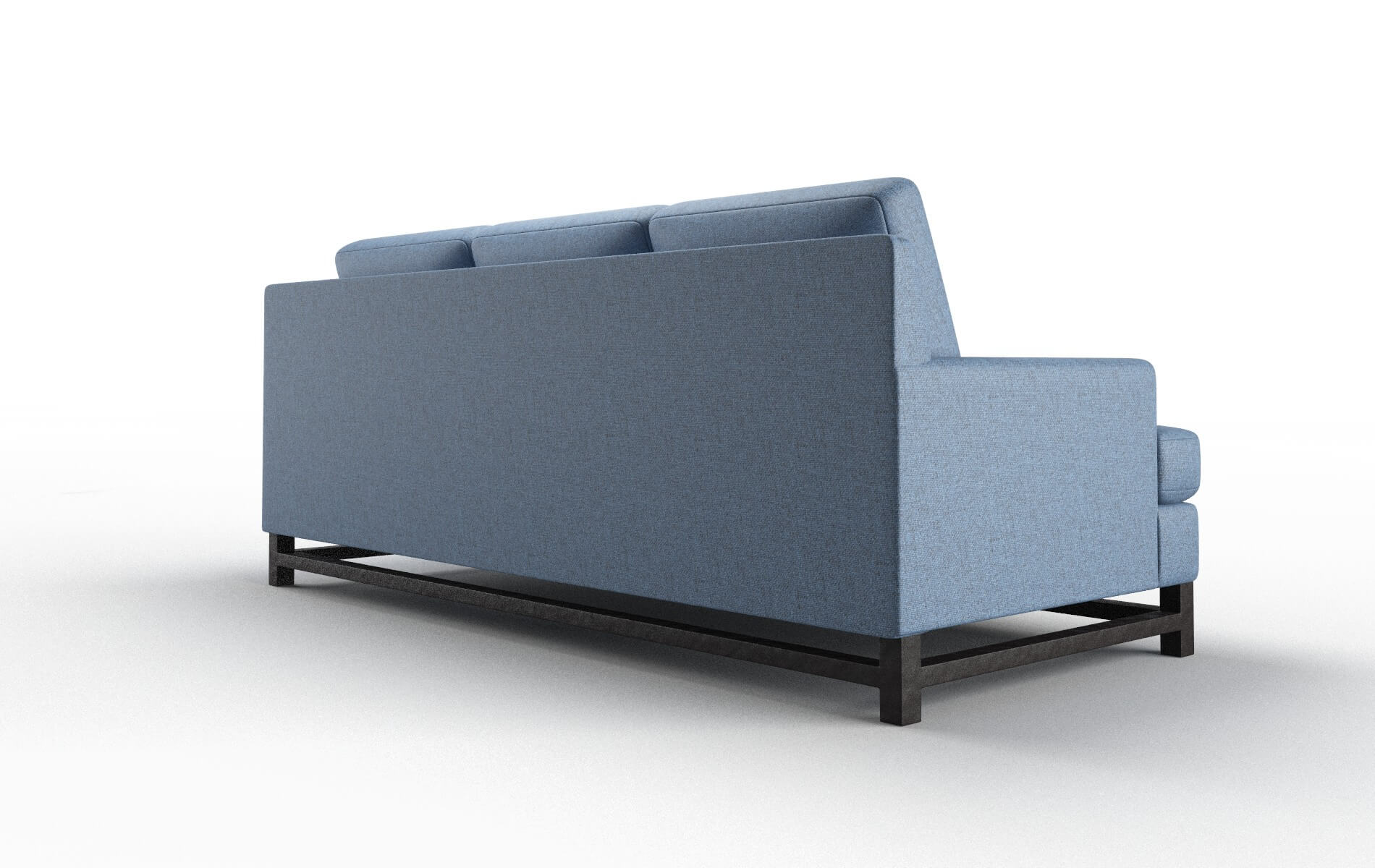 Houston Clyde Deep_ocean Sofa espresso legs 5