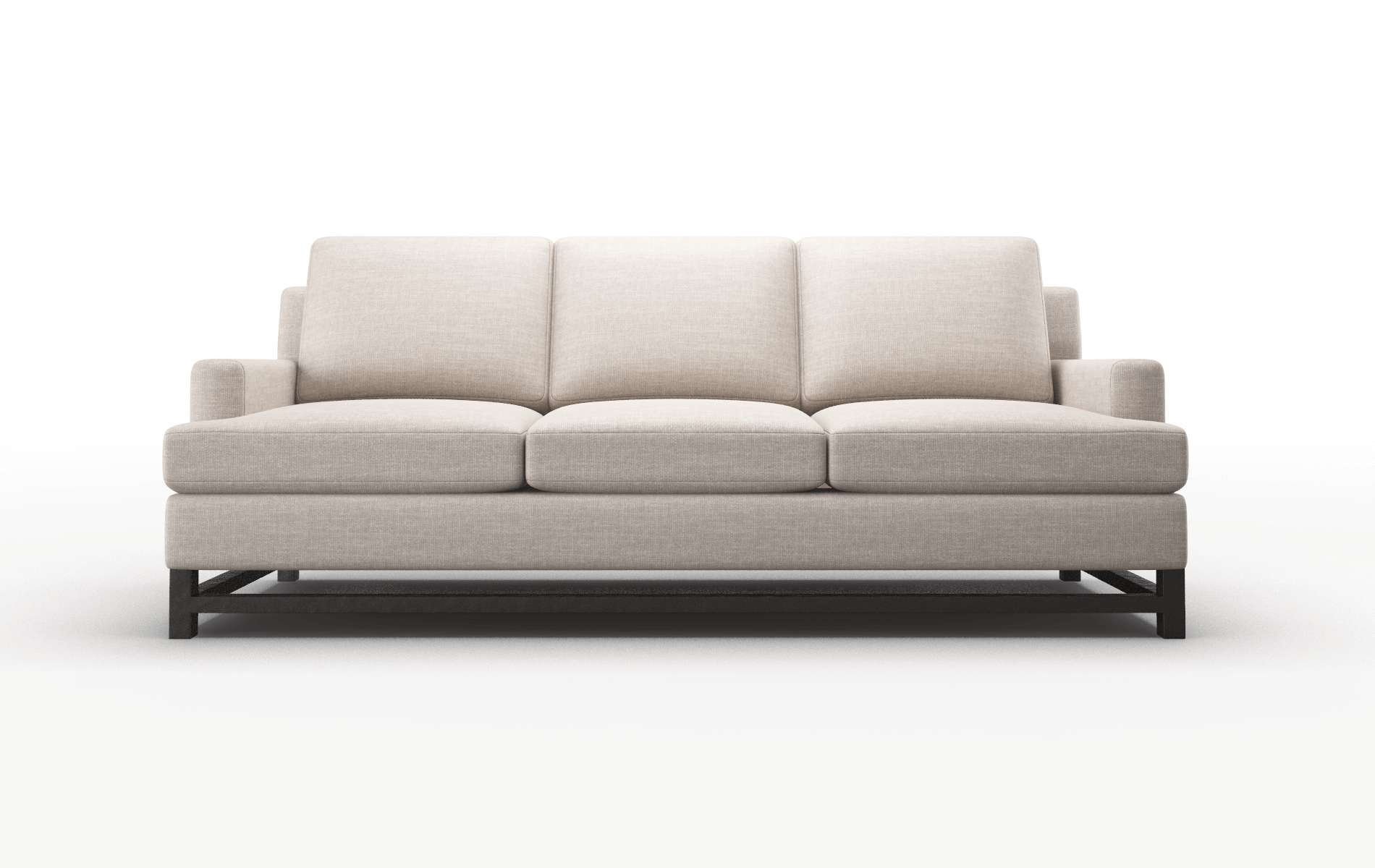 Houston Clyde Dolphin Sofa espresso legs 1