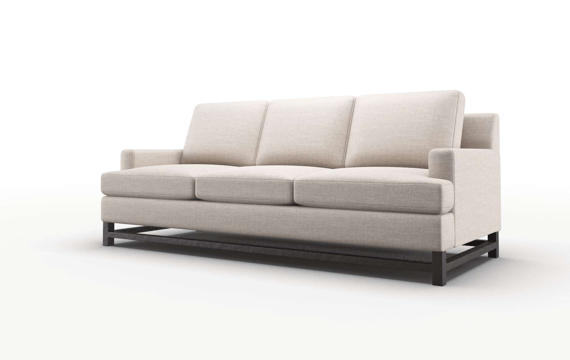 Houston Clyde Dolphin Sofa espresso legs 4