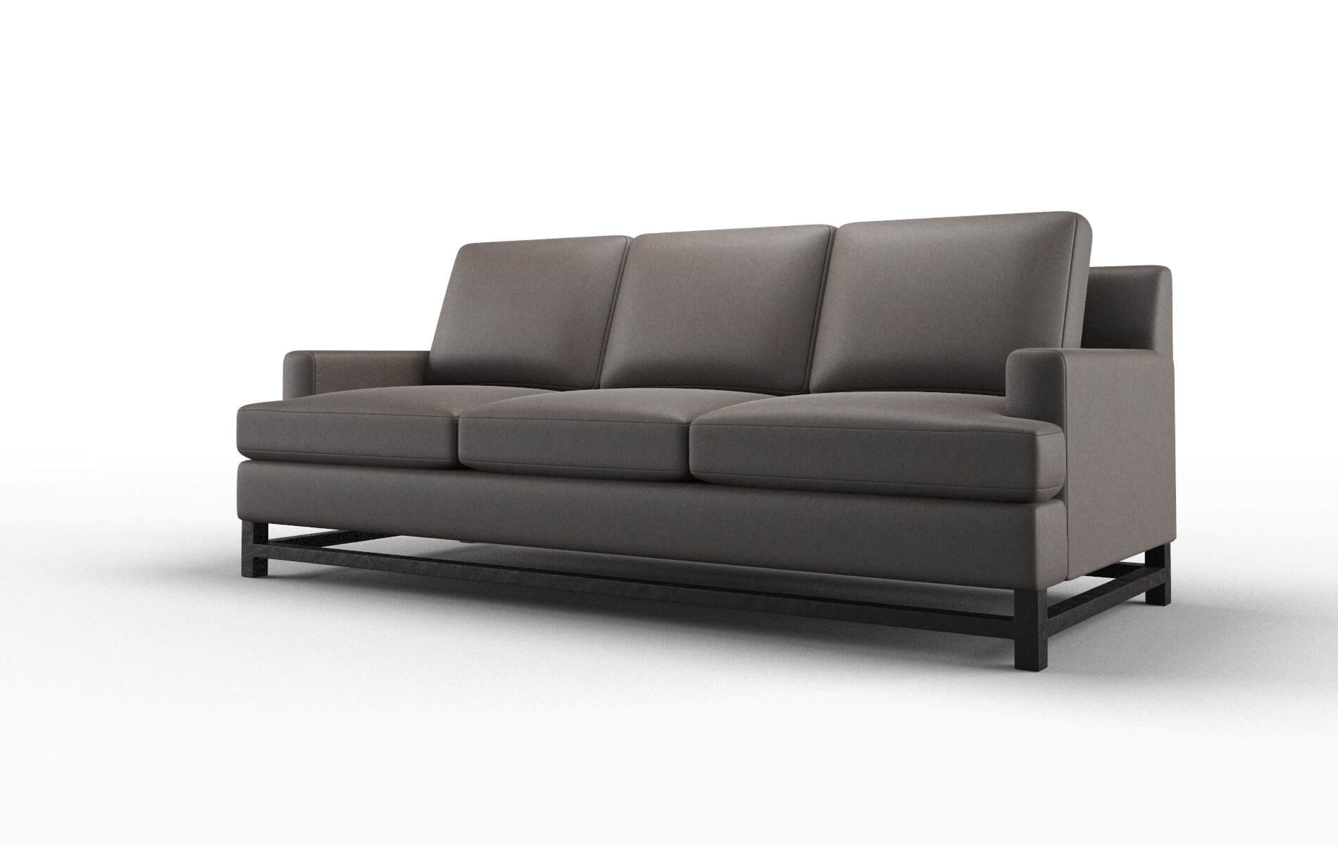 Houston Cosmo Chocolate Sofa espresso legs 4