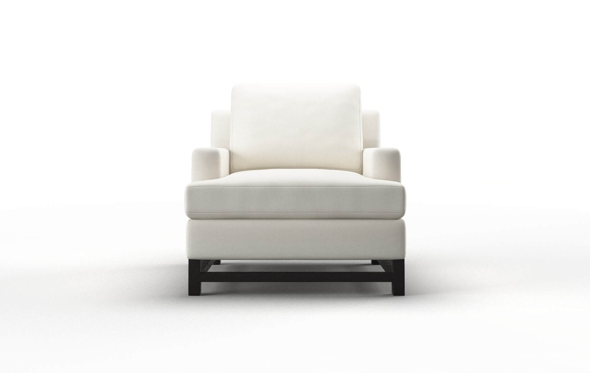 Houston Cosmo ivory Chair Espresso Legs  1