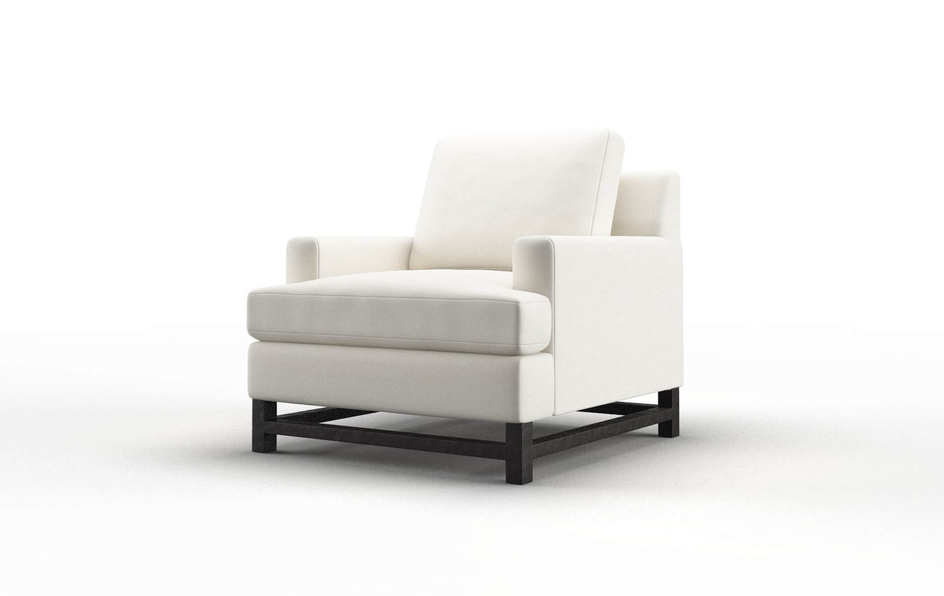 Houston Cosmo Ivory Chair espresso legs 4