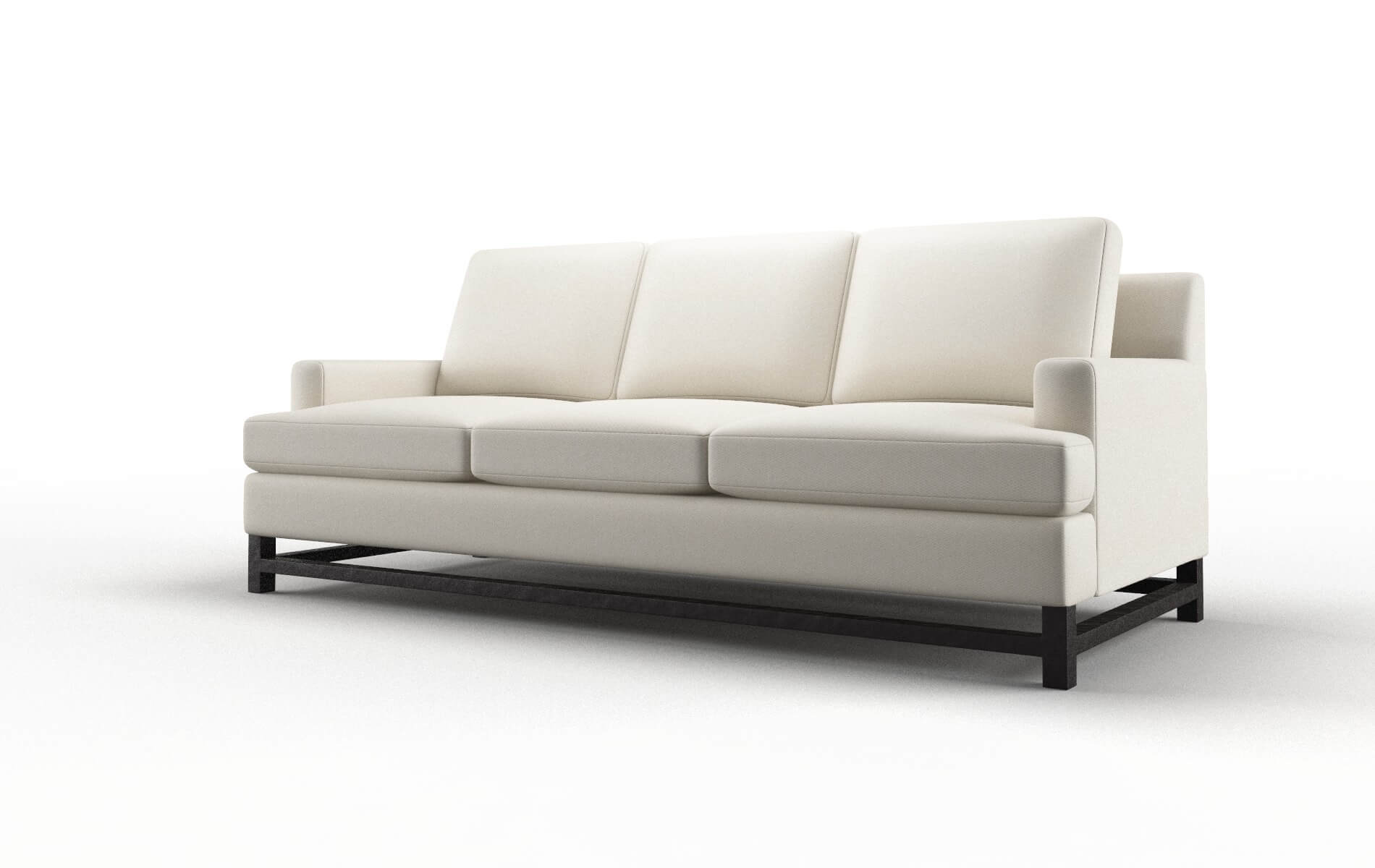 Houston Cosmo Sand Sofa espresso legs 4