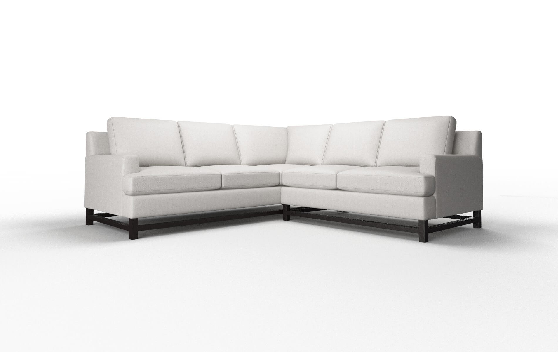 Houston Cosmo silver Sectional Espresso Legs  1