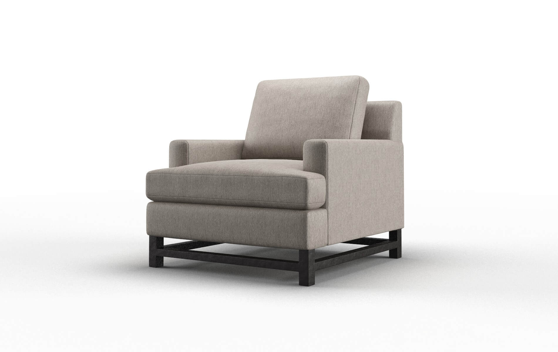 Houston Cosmo Taupe Chair espresso legs 4