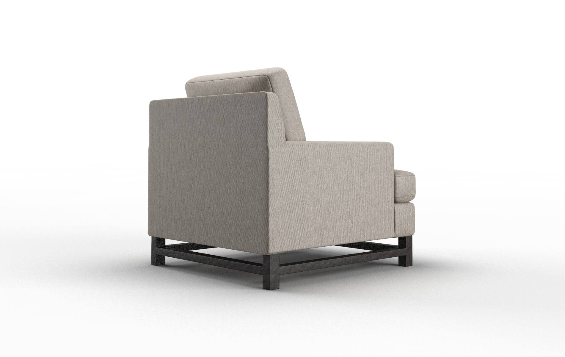 Houston Cosmo Taupe Chair espresso legs 5