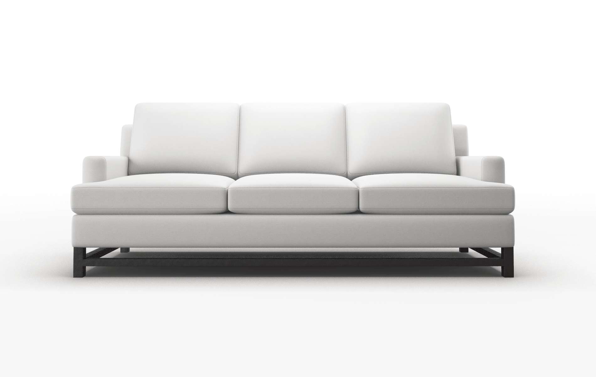 Houston Dawson Platinum Sofa espresso legs 1