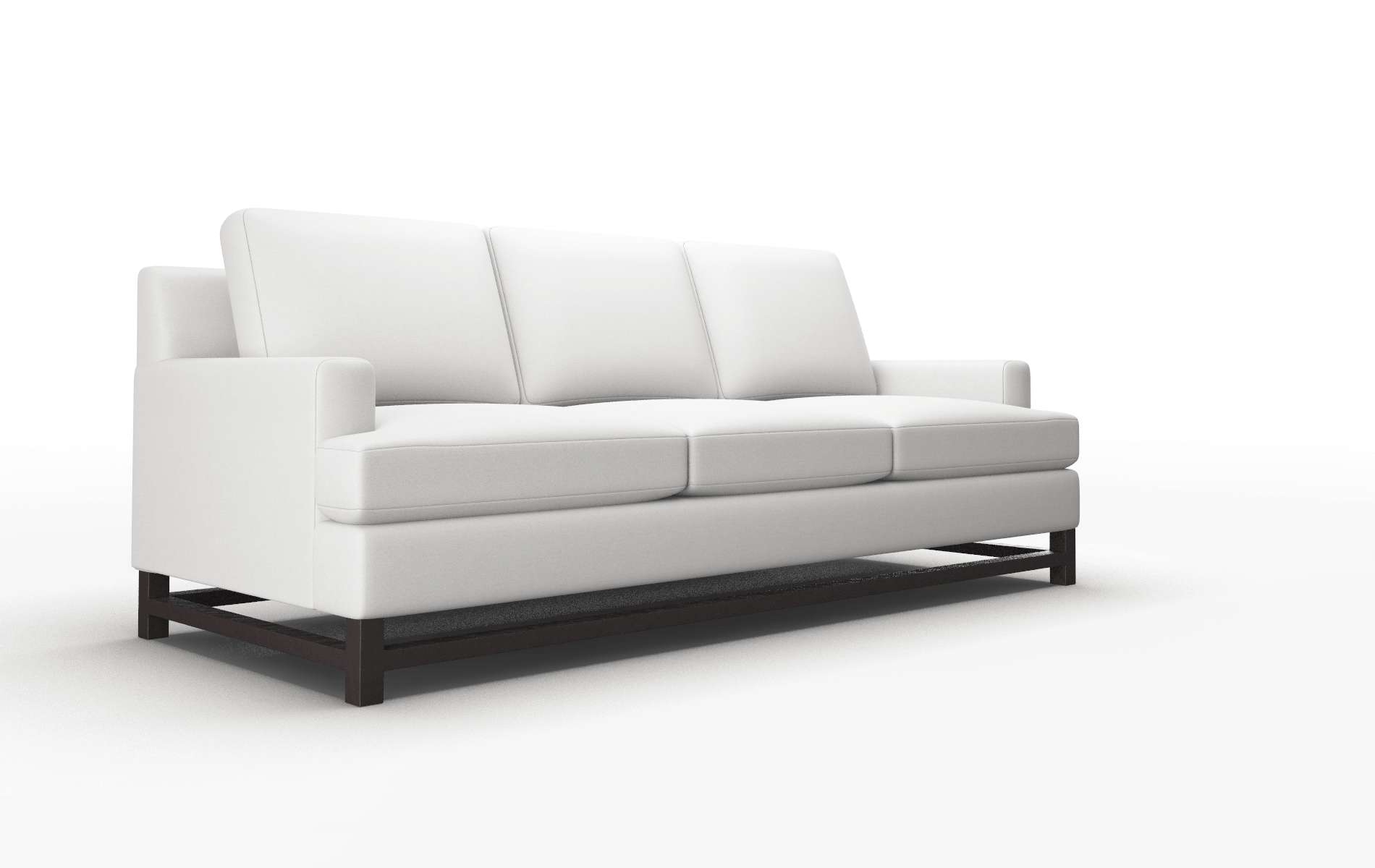 Houston Dawson Platinum Sofa espresso legs 2