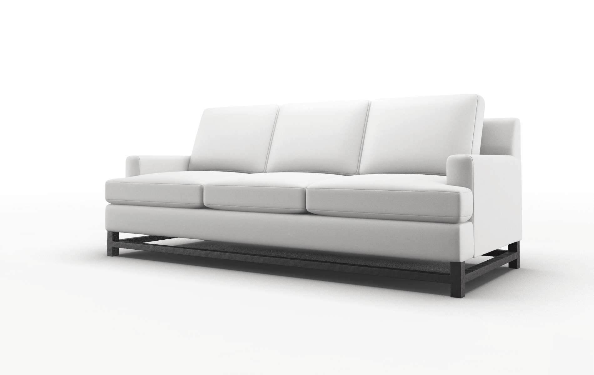 Houston Dawson Platinum Sofa espresso legs 4