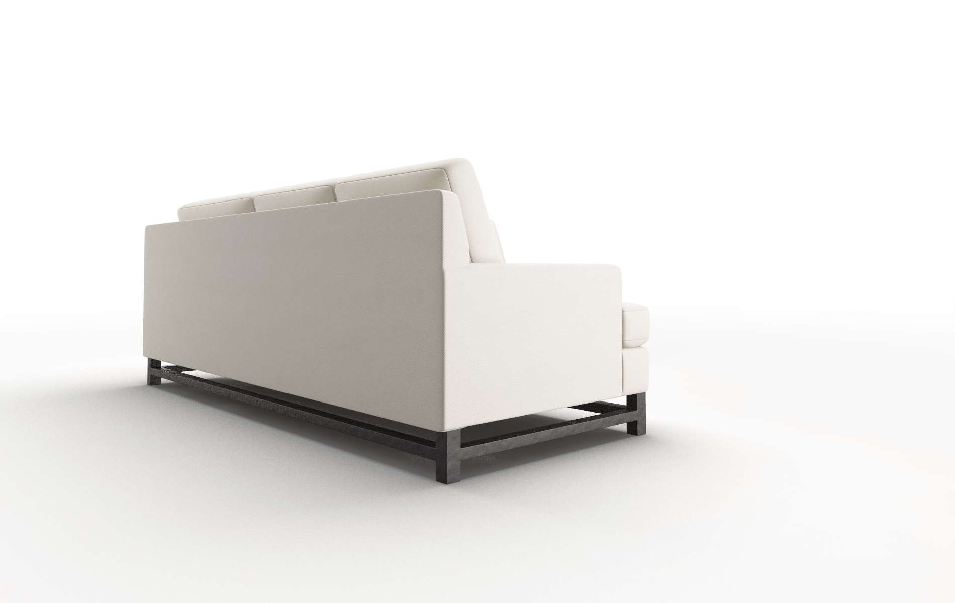 Houston Dawson Sand Sectional espresso legs 3