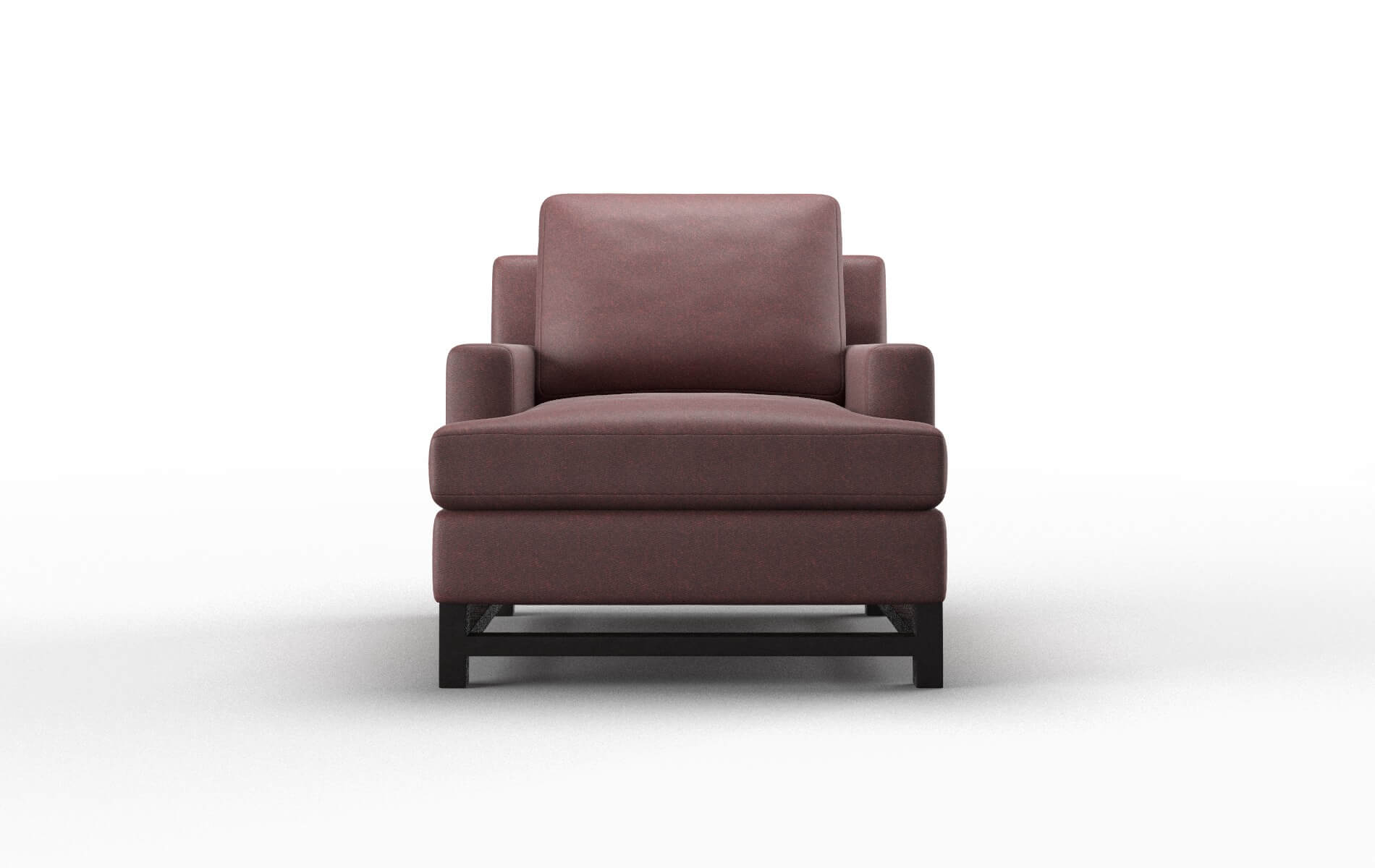 Houston Derby Berry Chair espresso legs 1