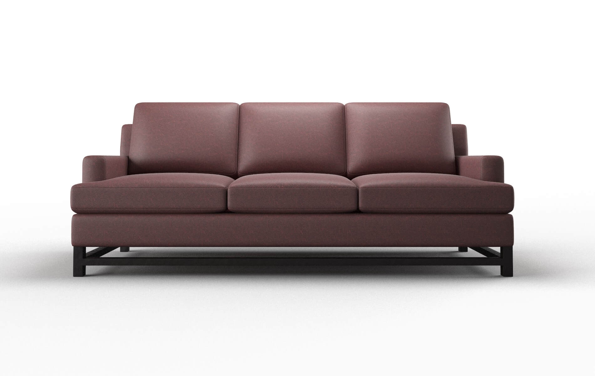 Houston Derby Berry Sofa espresso legs 1