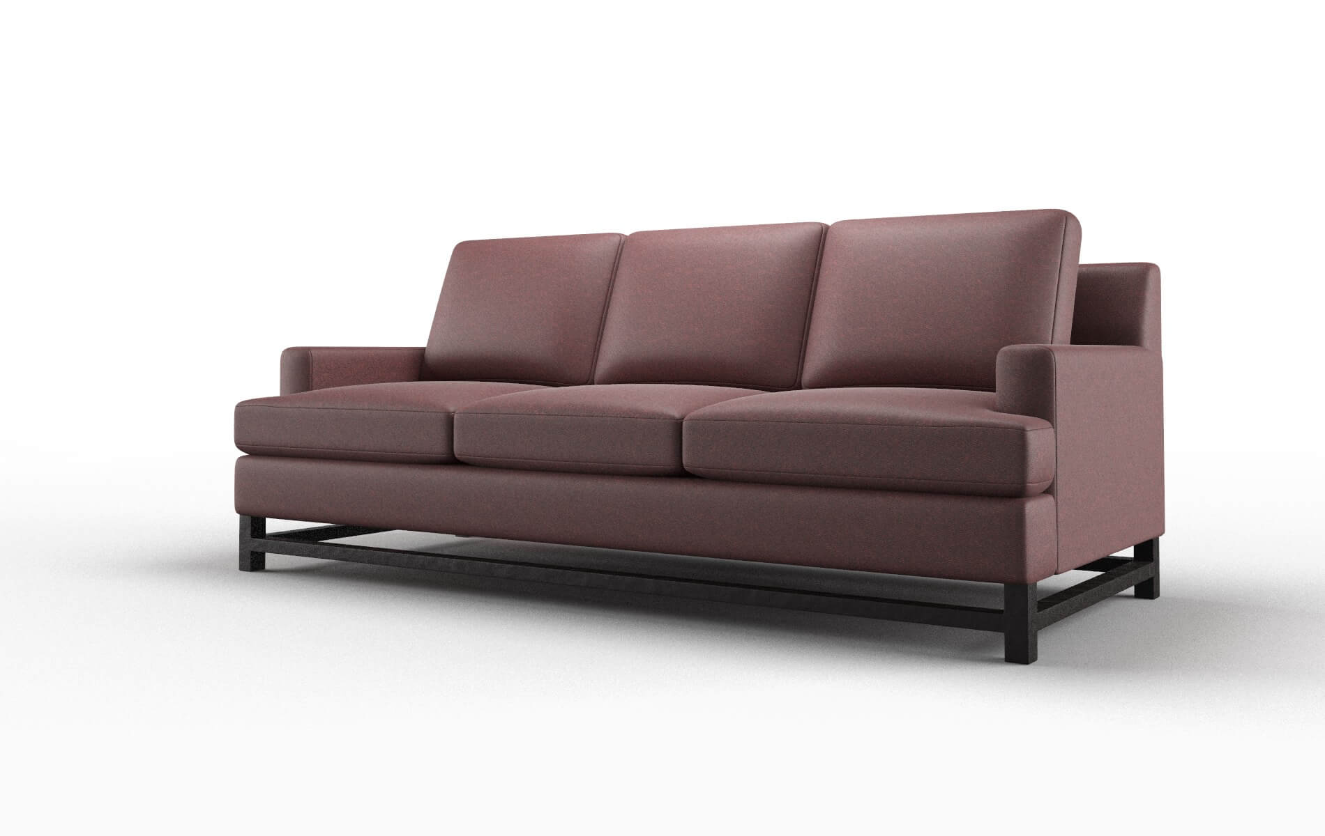 Houston Derby Berry Sofa espresso legs 4