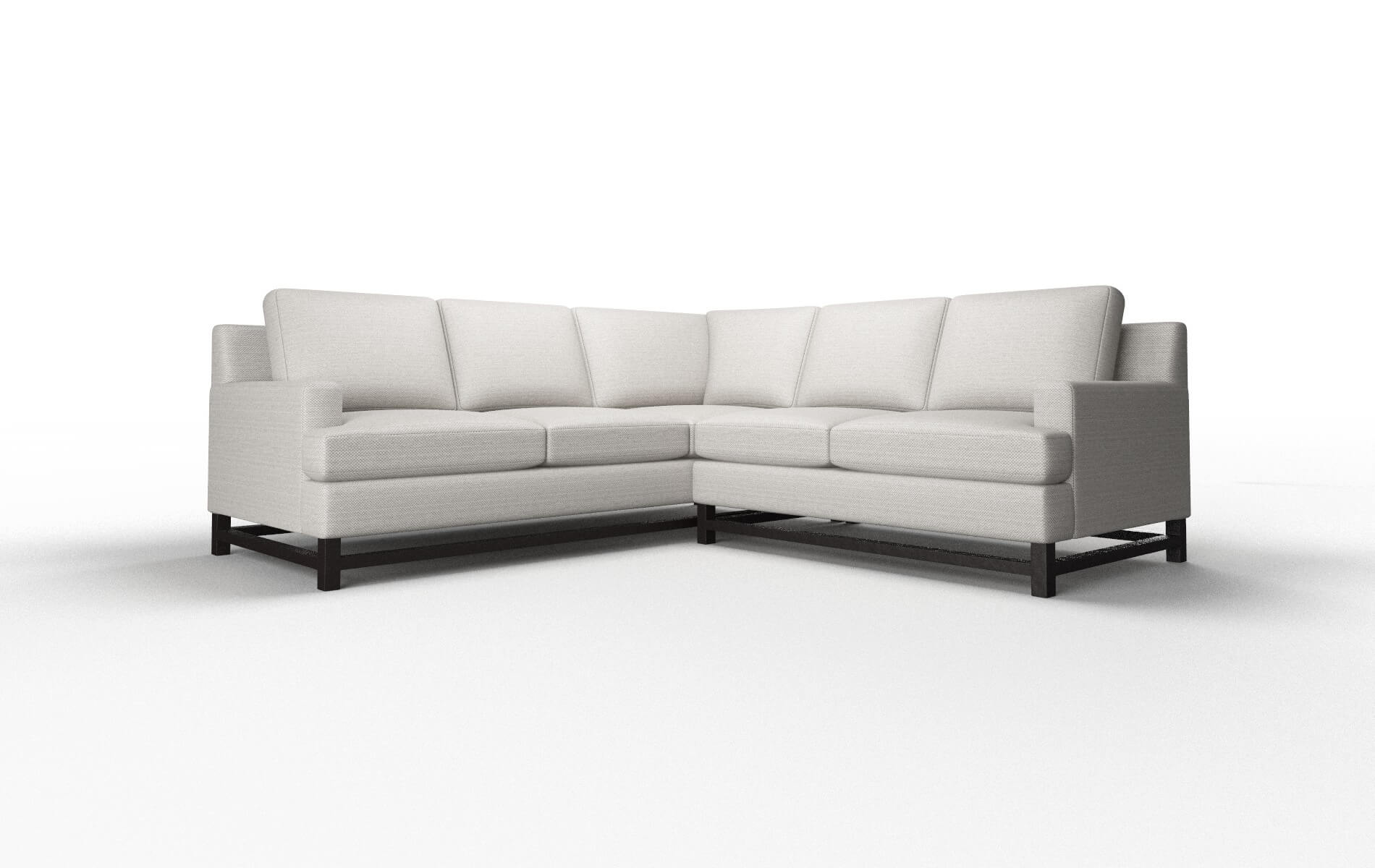 Houston Derby Grey Sectional espresso legs 1