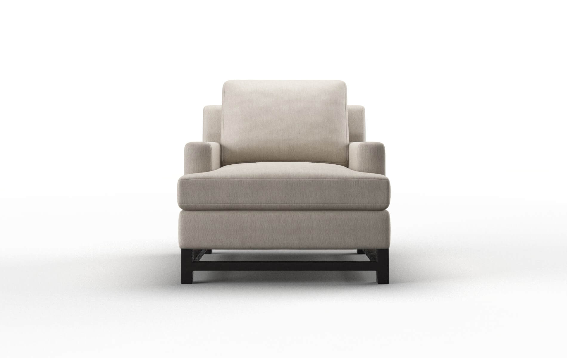 Houston Derby linen Chair Espresso Legs  1