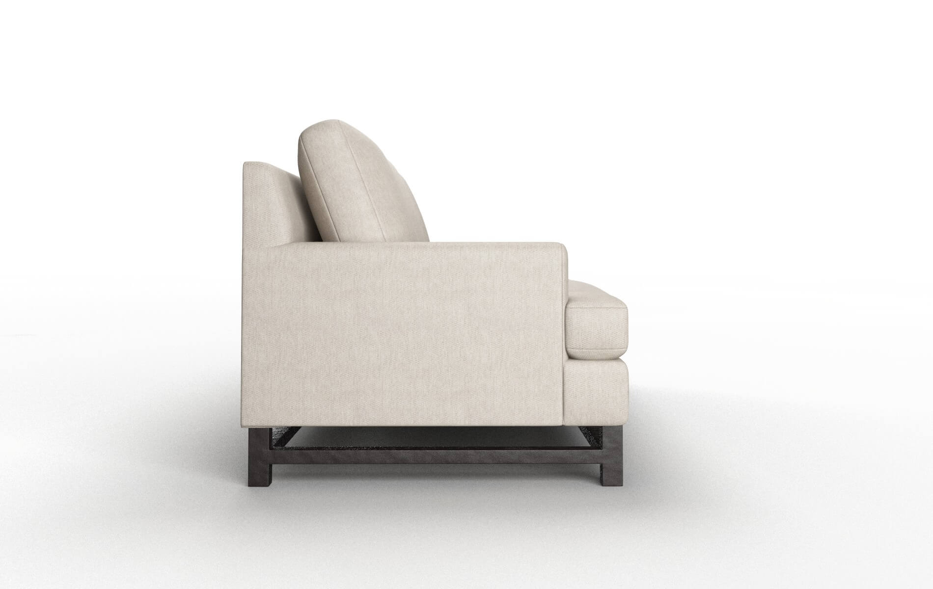 Houston Derby Linen Sofa espresso legs 3
