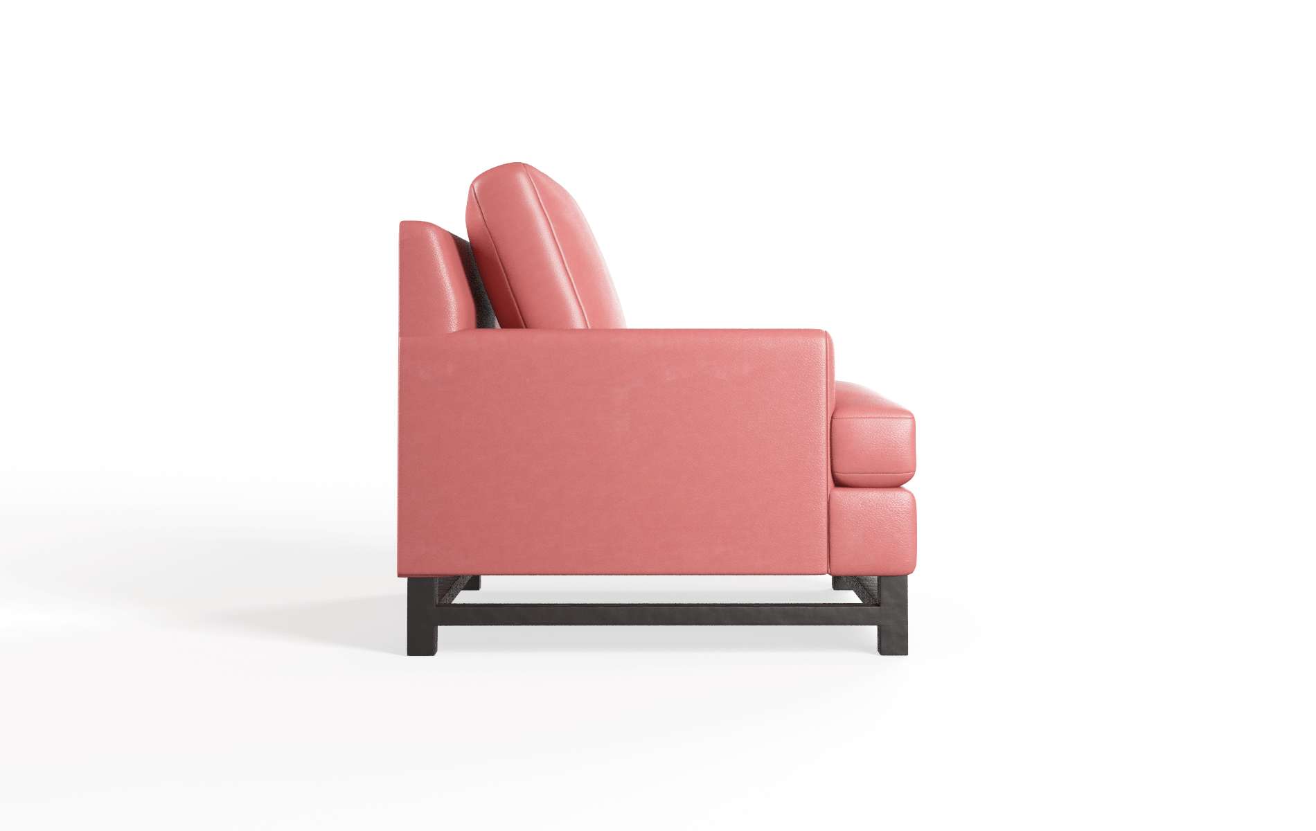 Houston Dillion Cordovan Chair espresso legs 3