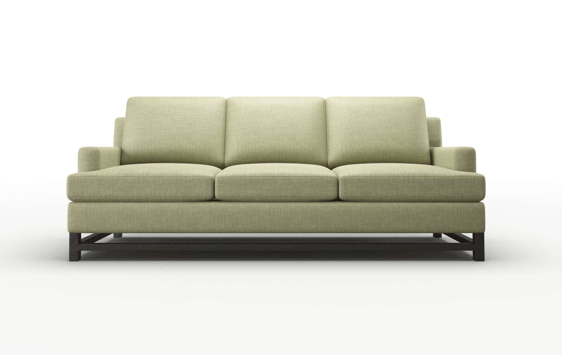 Houston Durham Lime Sofa espresso legs 1