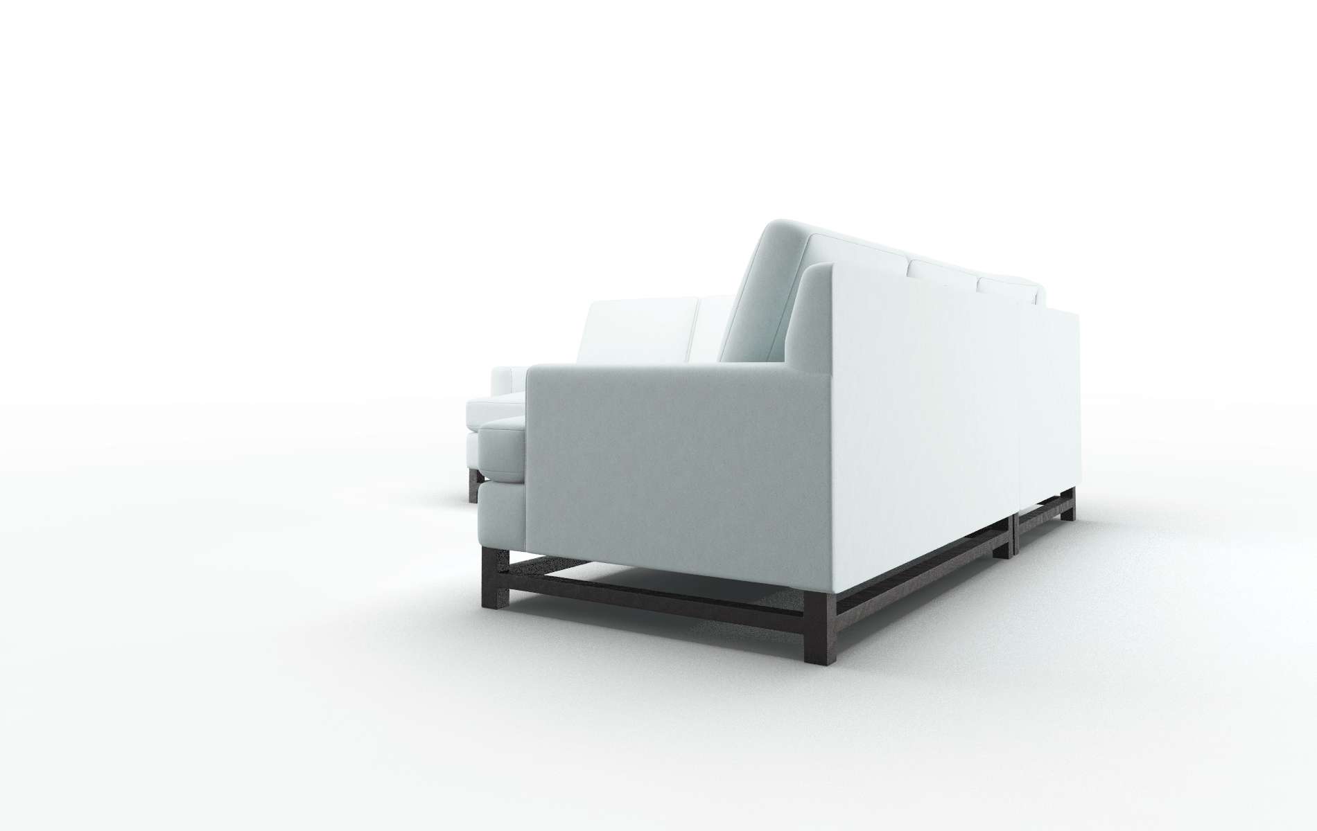 Houston Elliot Spa Sectional espresso legs 4