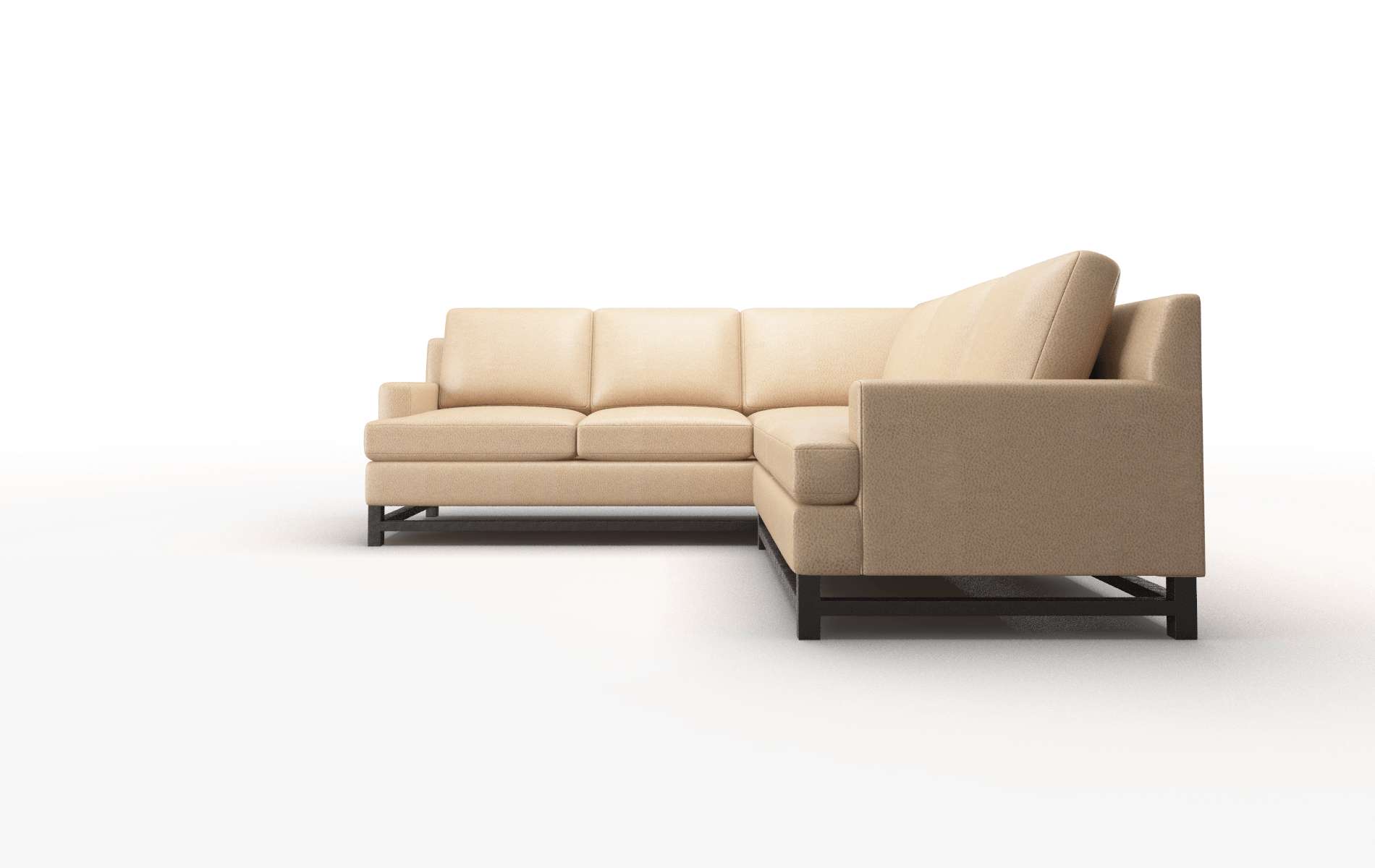 Houston Ford Dune Sectional espresso legs 5