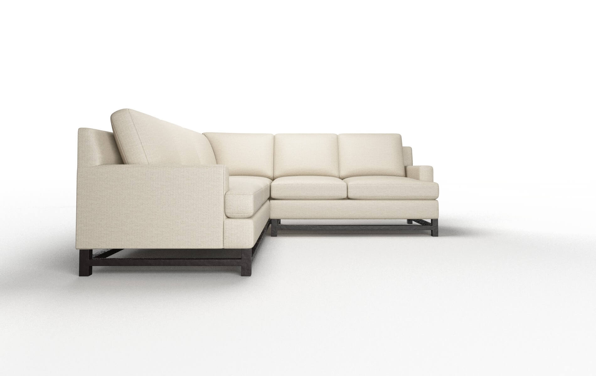 Houston Insight Barley Sectional espresso legs 2