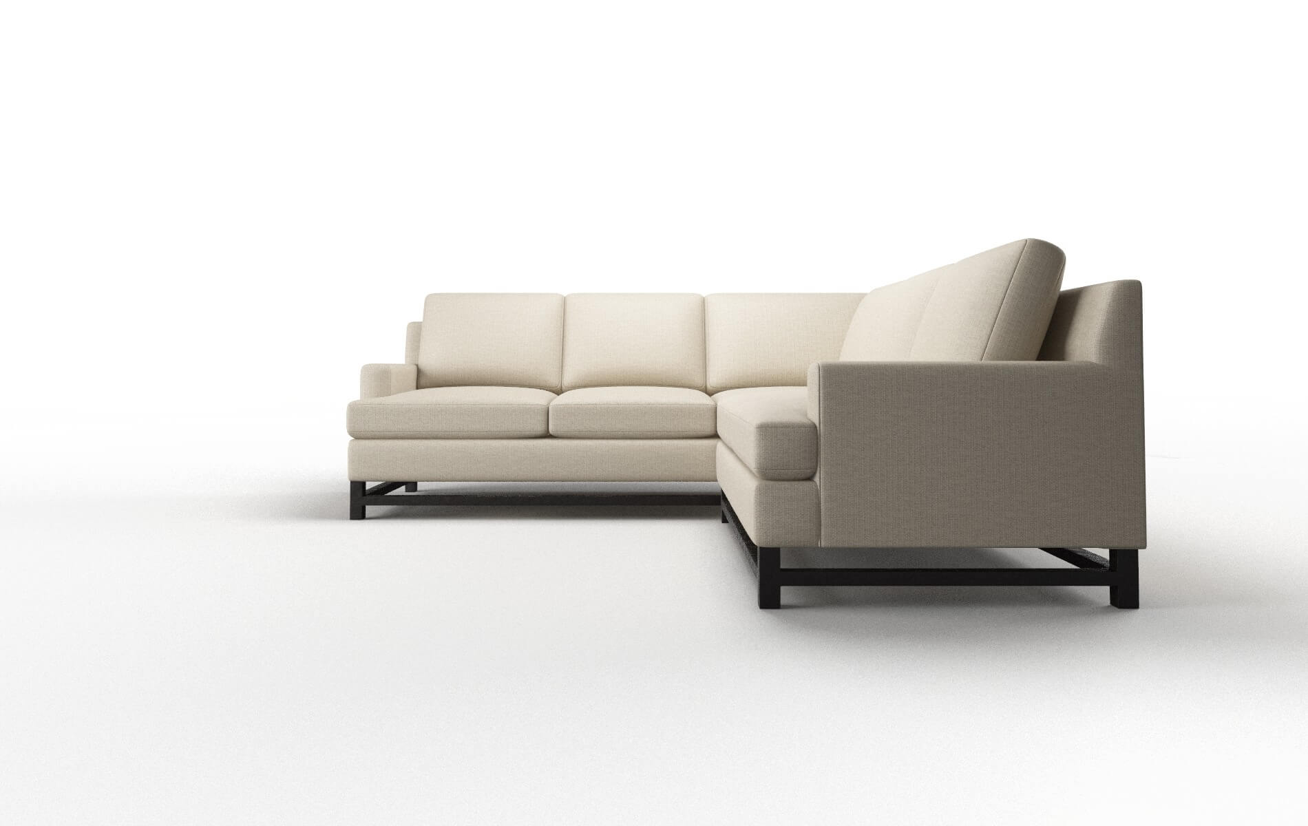 Houston Insight Barley Sectional espresso legs 5