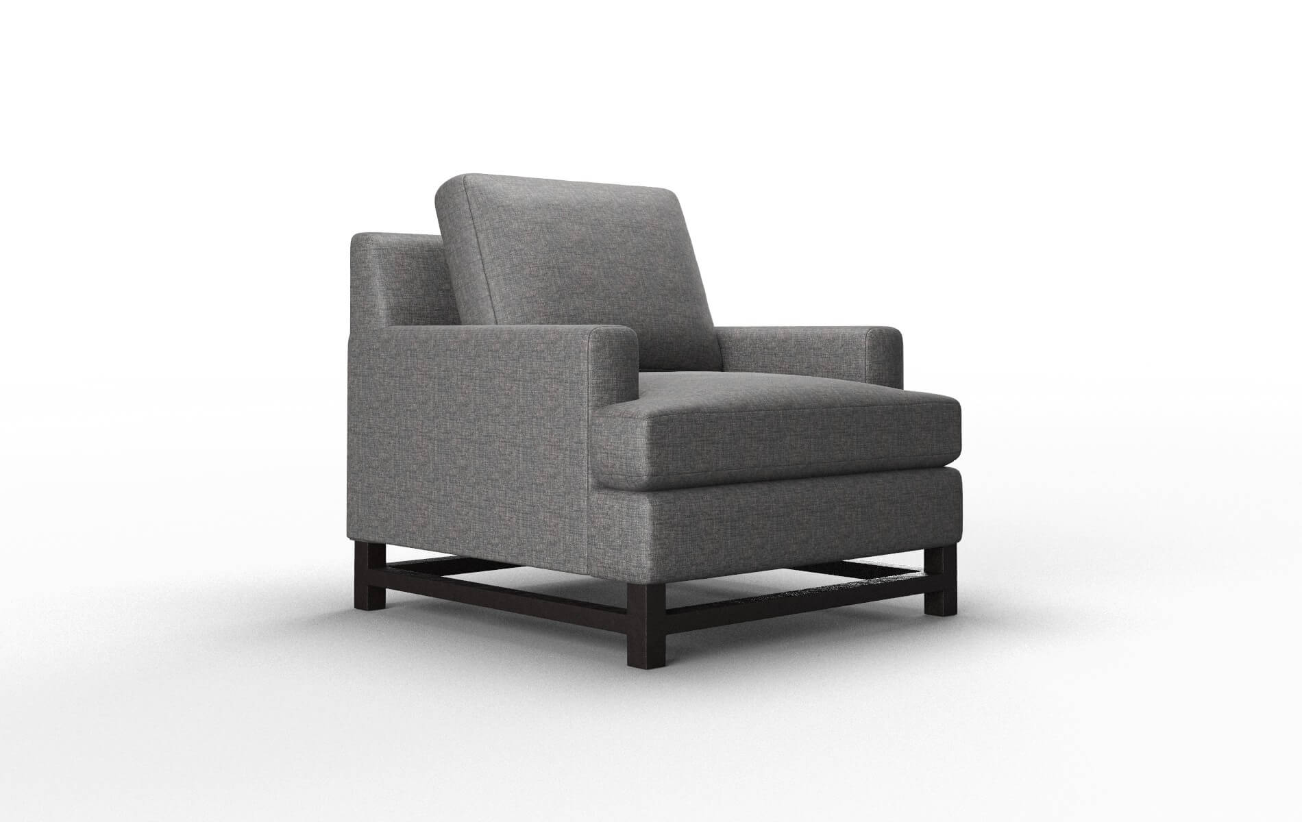 Houston Insight Charcoal Chair espresso legs 2